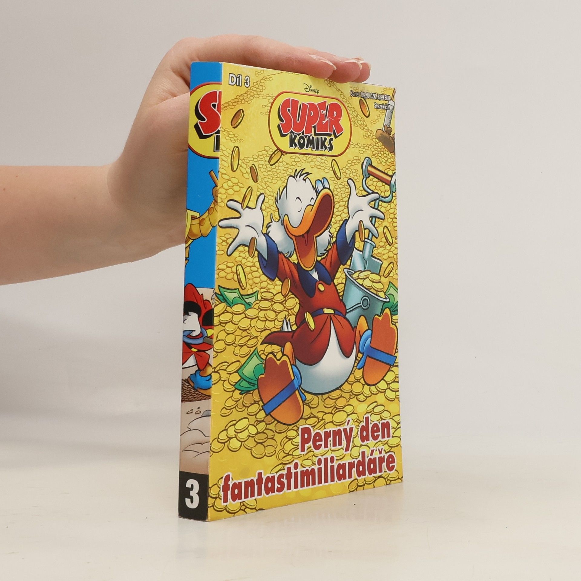 Collectif d'auteurs Super Komiks 3/2025. Perný den fantastimiliardáře