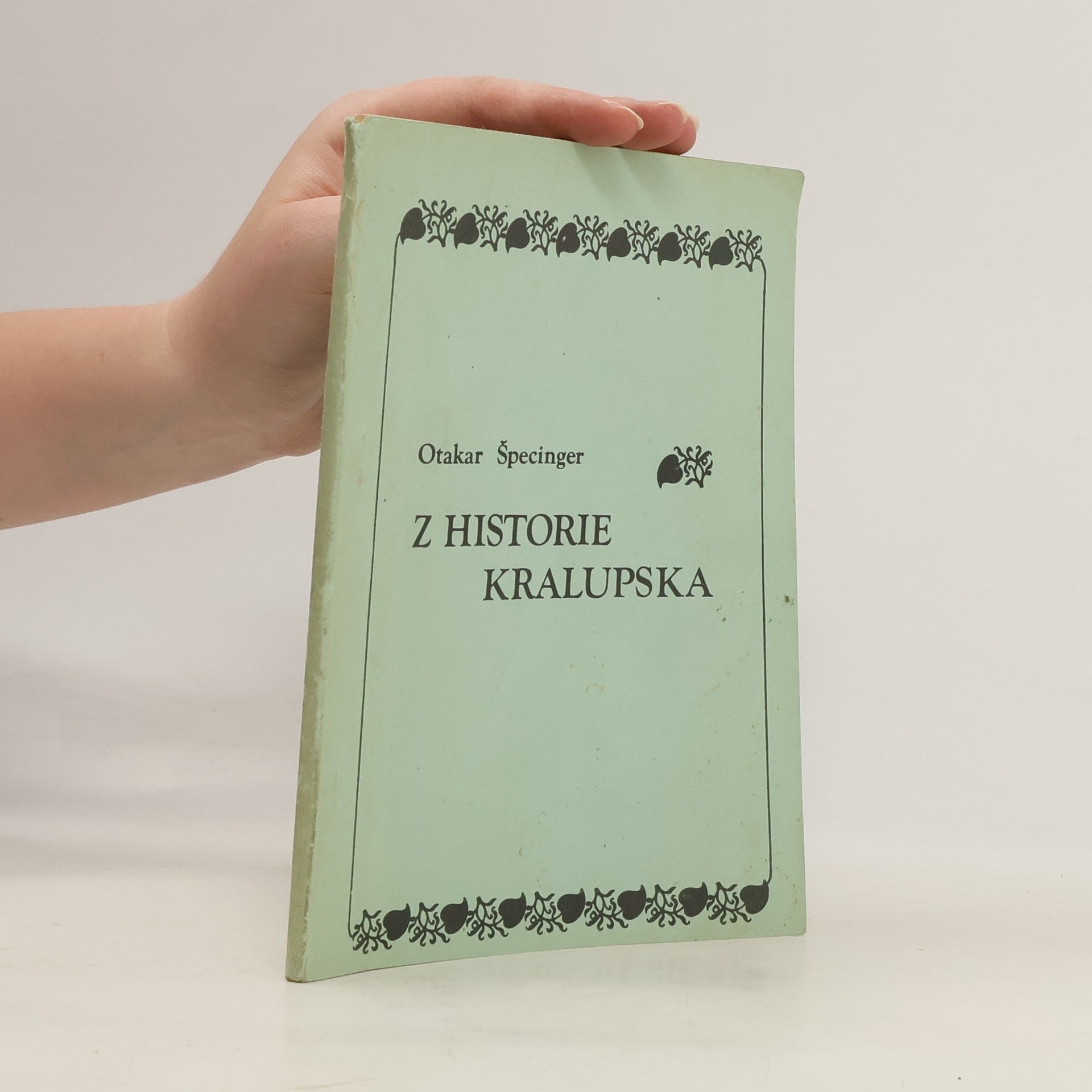 Otakar Špecinger Z historie Kralupska