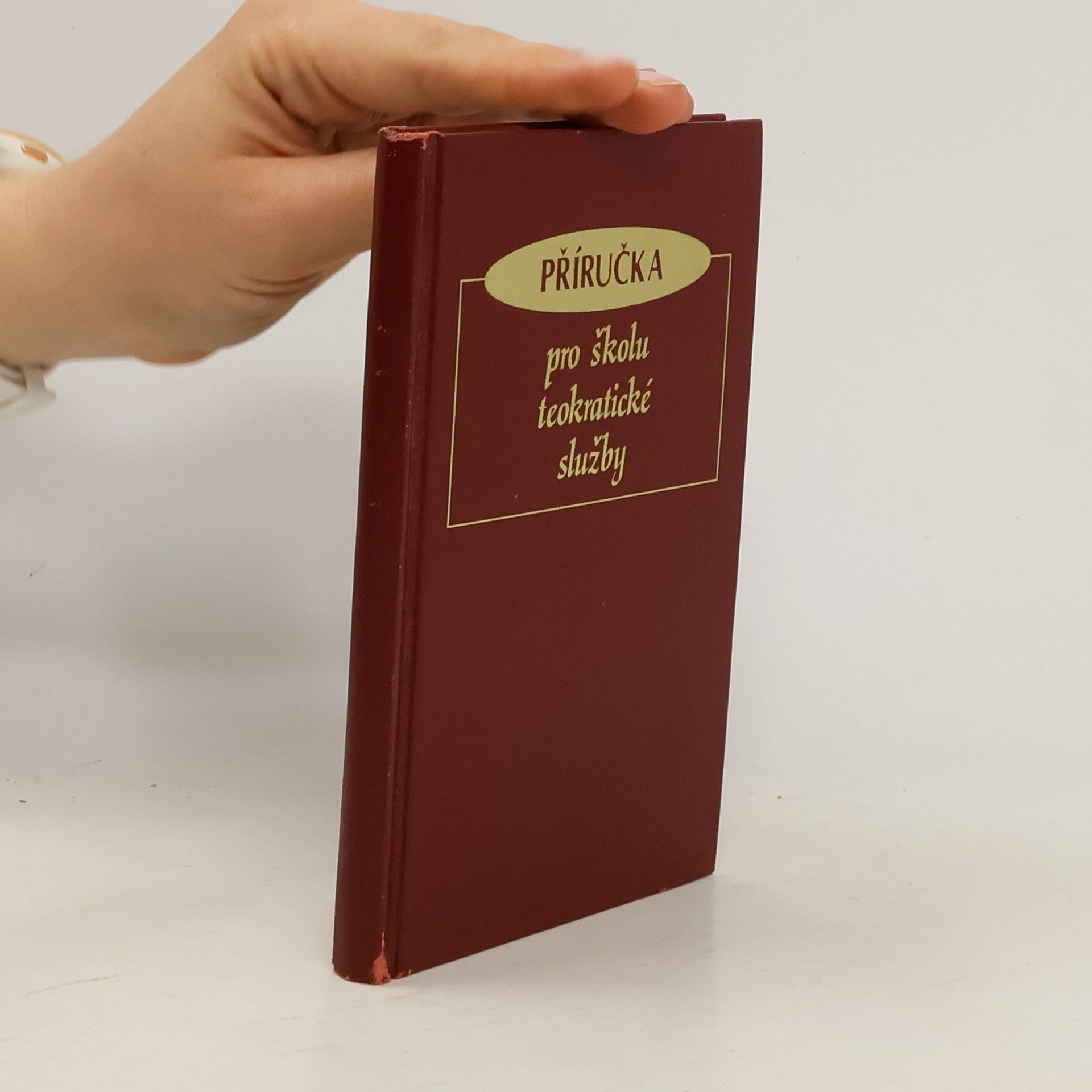Collectif d'auteurs Příručka pro školu teokratické služby