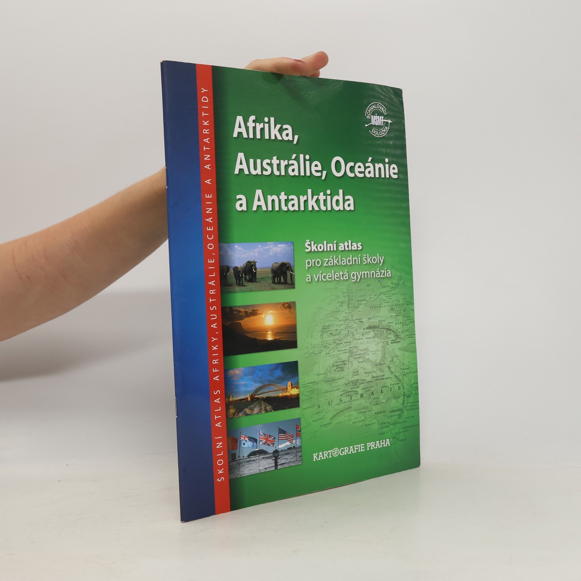 Collective Afrika, Austrálie, Oceánie, Antarktida - Školní atlas