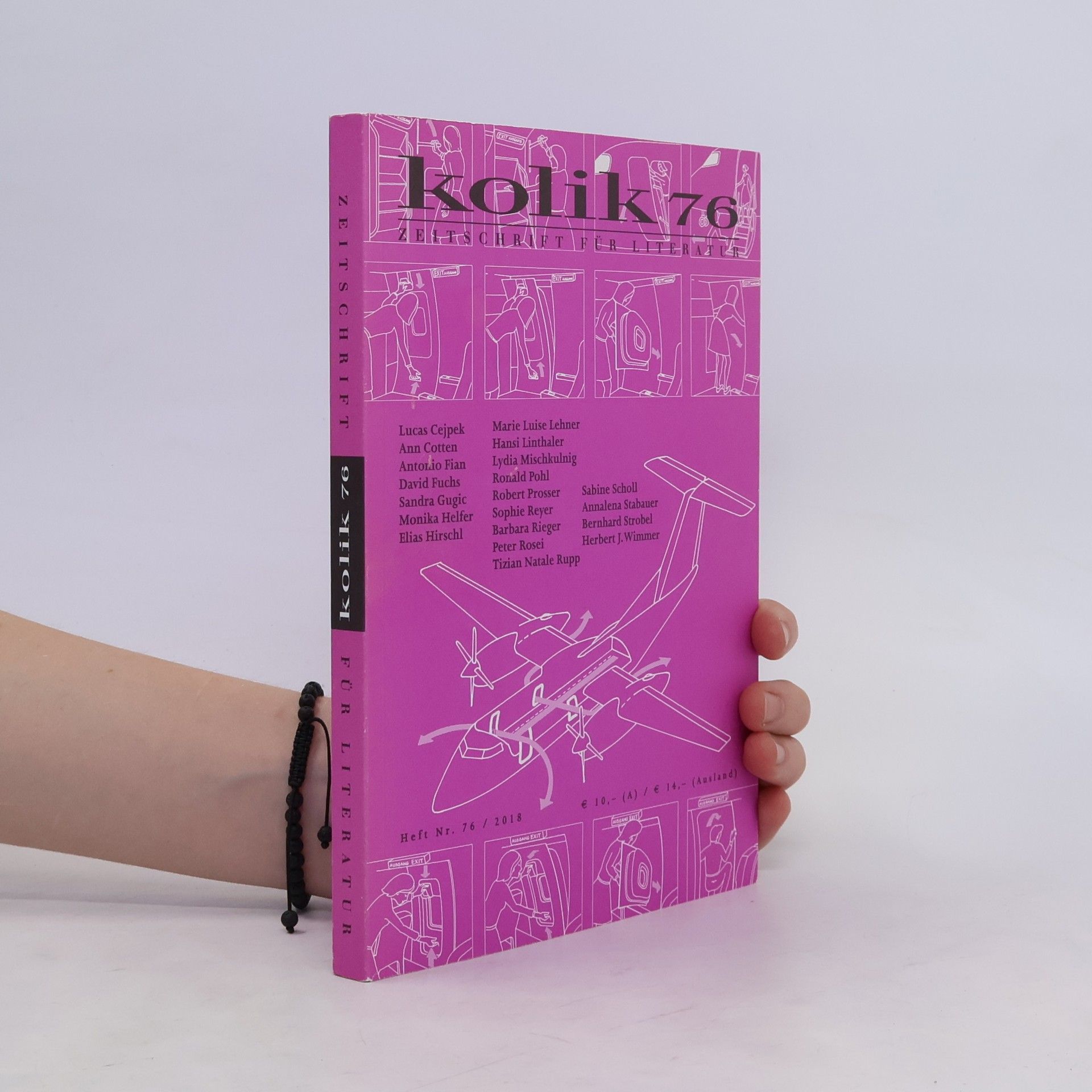 Various authors Kolik 76. Zeitschrift für Literatur 76/2018