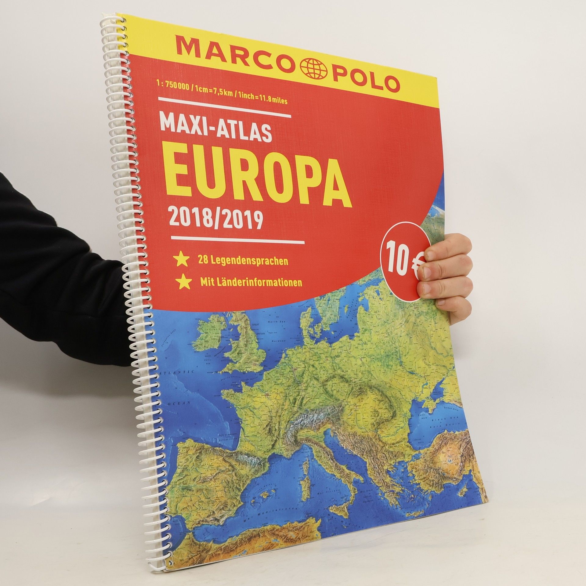 MairDuMont MARCO POLO Maxi-Atlas Europa 2018/2019