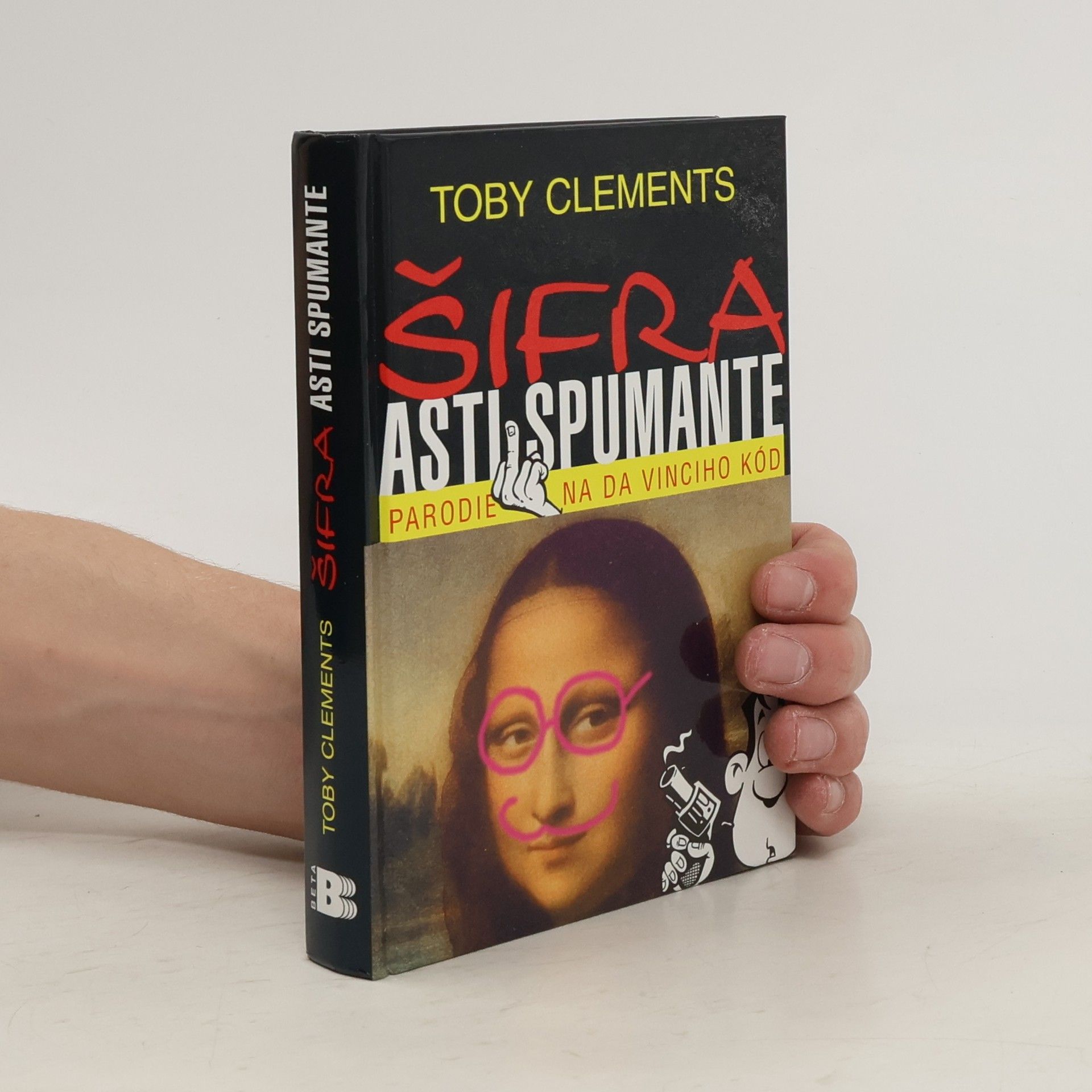 Toby Clements Šifra Asti Spumante: Parodie na Da Vinciho kód