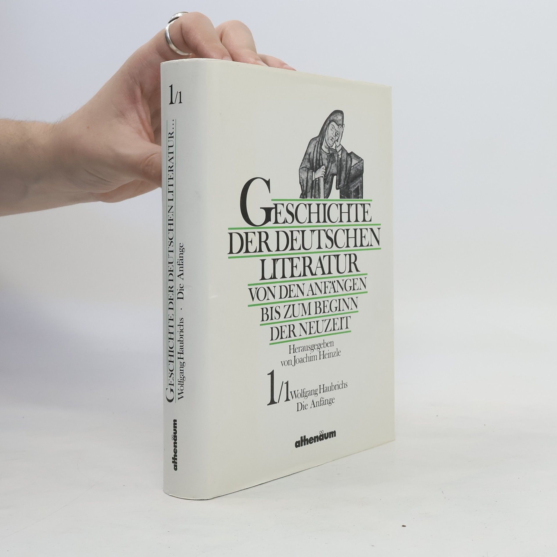 Wolfgang Haubrichs Geschichte der deutschen Literatur von den Anfängen bis zum Beginn der Neuzeit 1/1