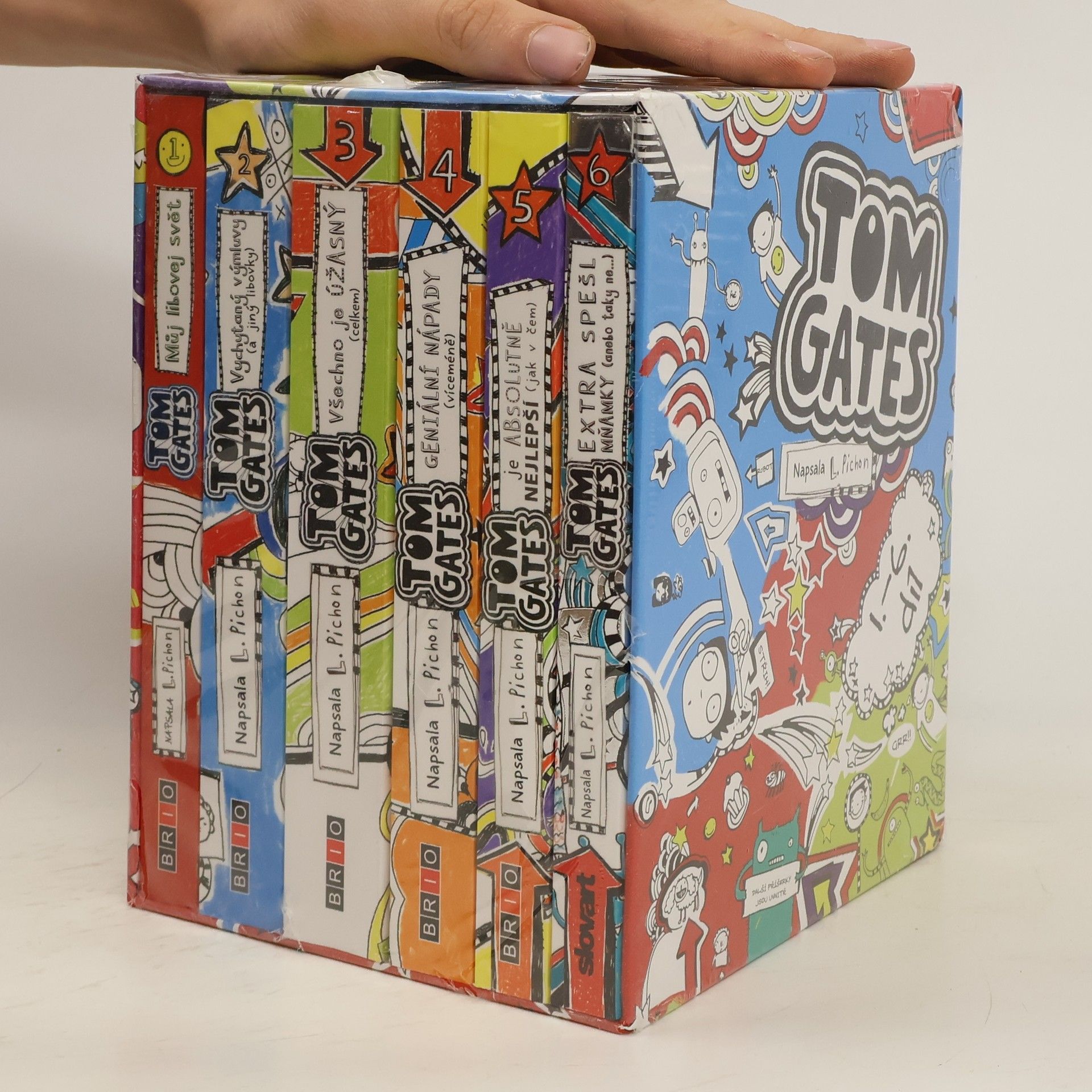 Liz Pichon Tom Gates 1.–6. díl (box)