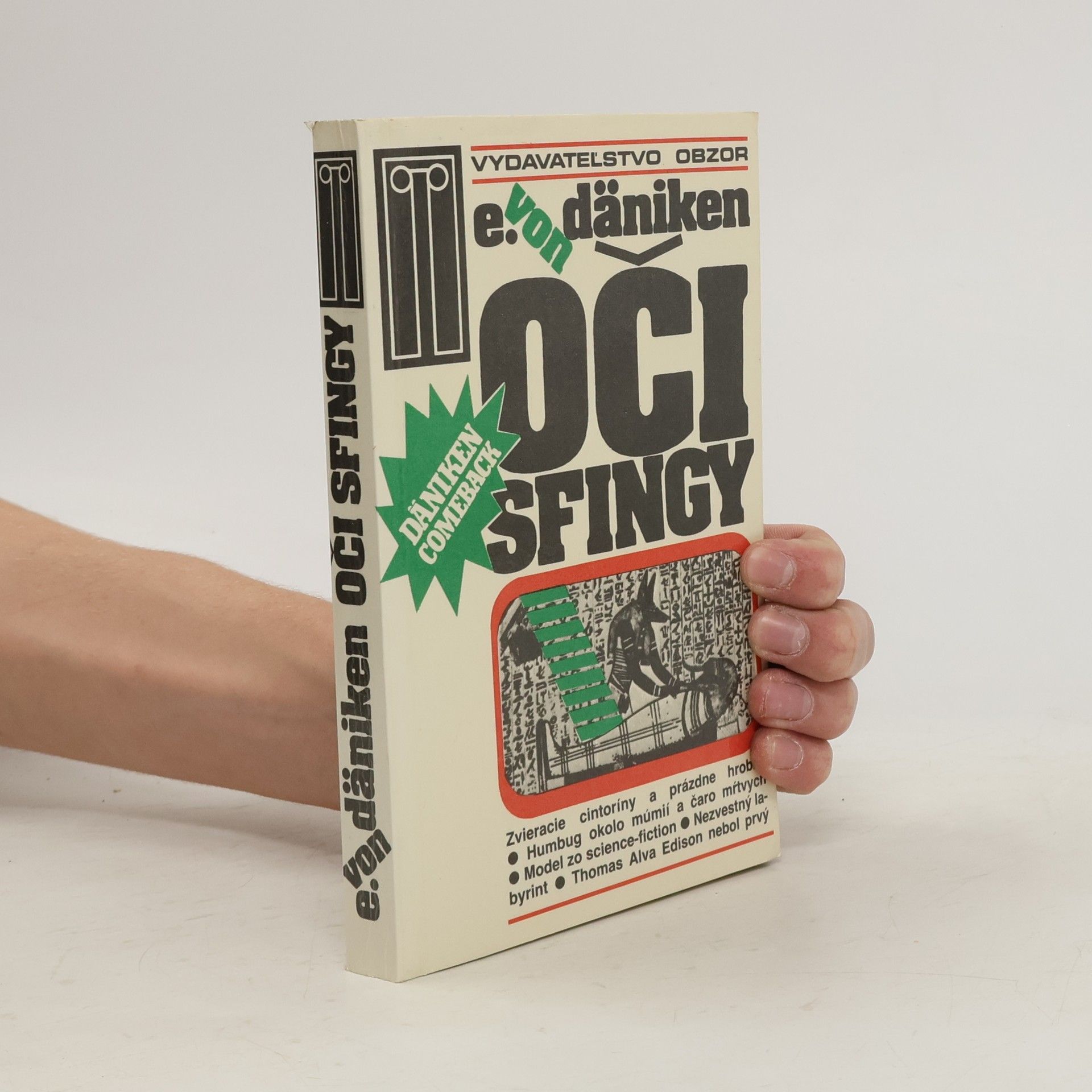 Erich von Däniken Oči sfingy
