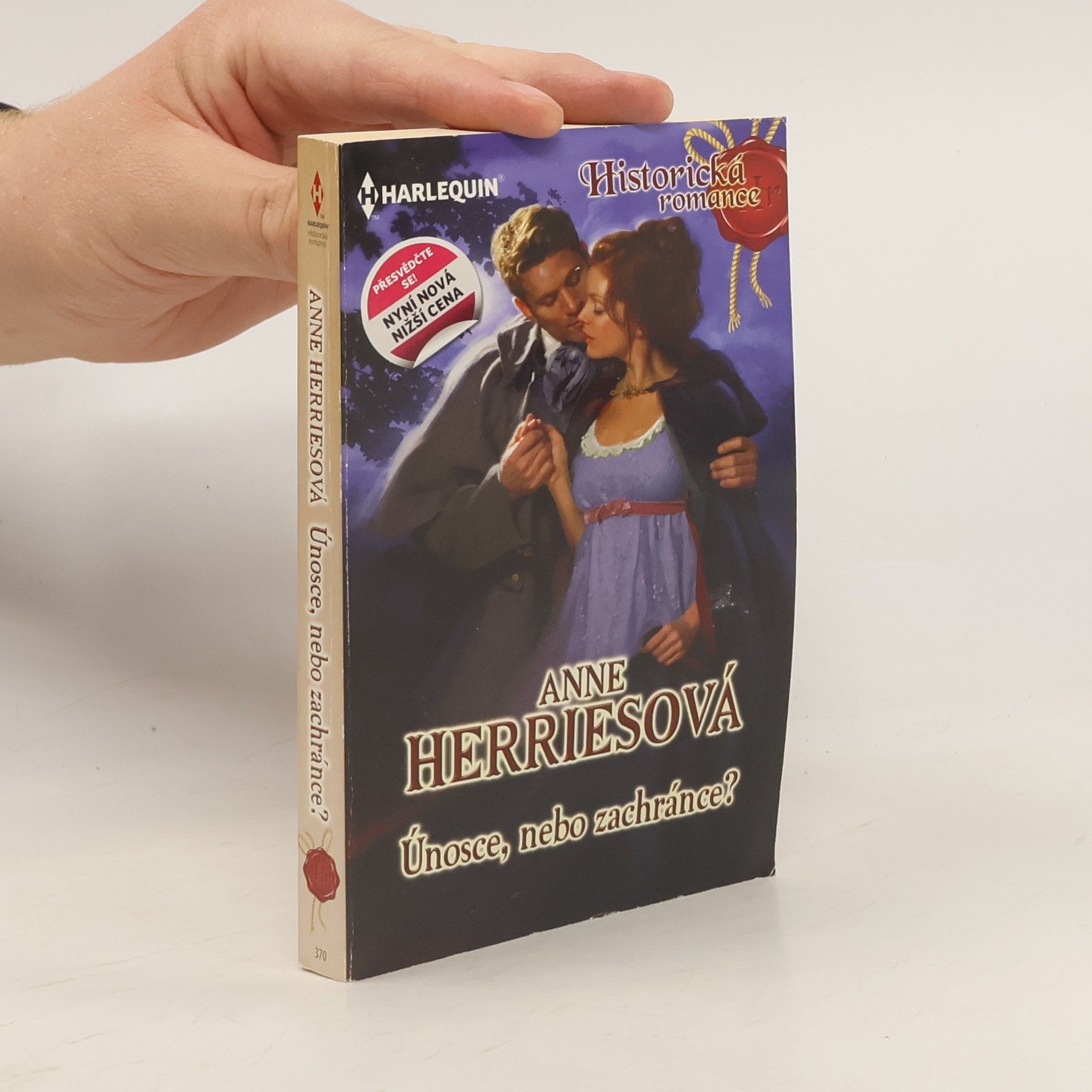Anne Herries Únosce, nebo zachránce?