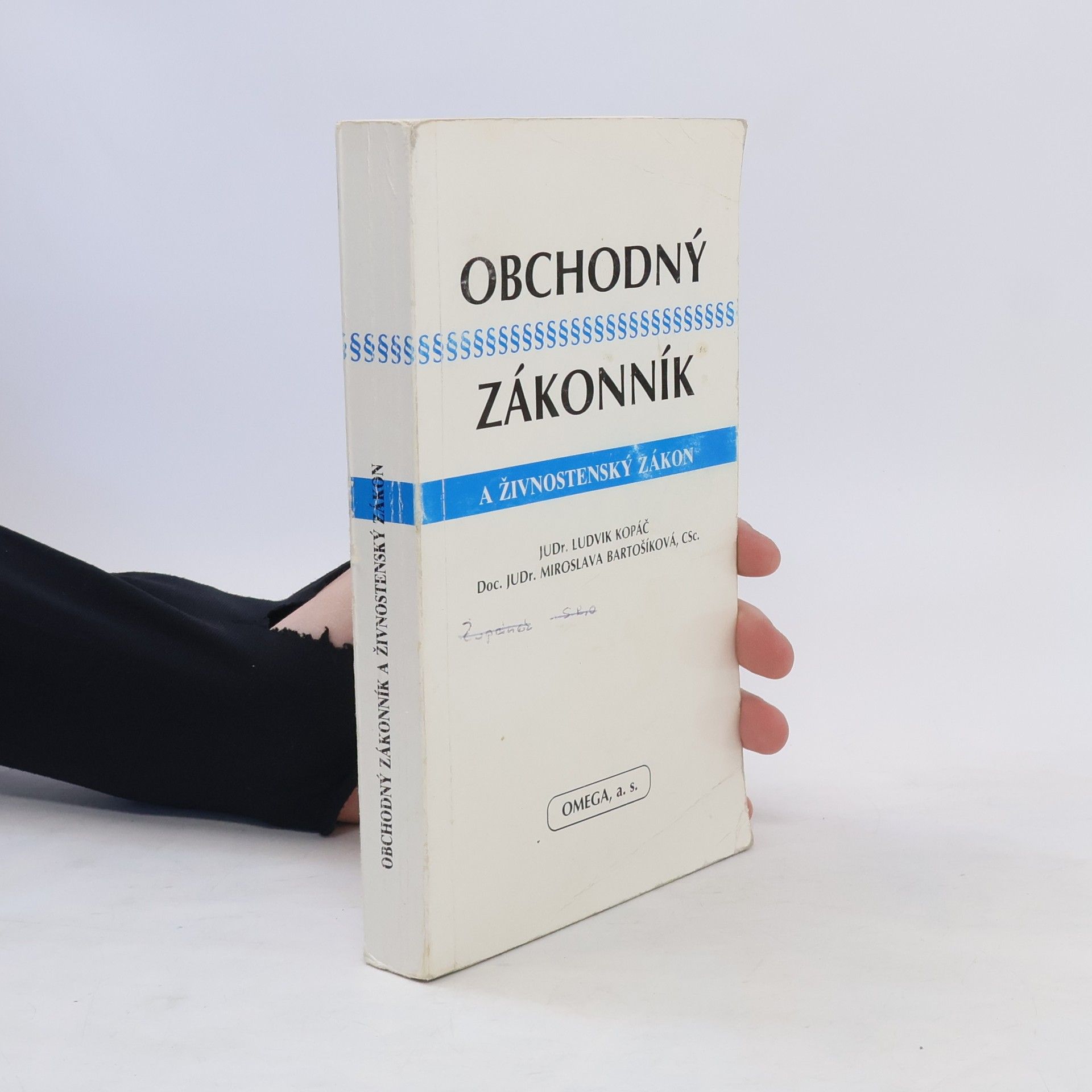 Ludvík Kopáč Obchodný zákonník a živnostenský zákon