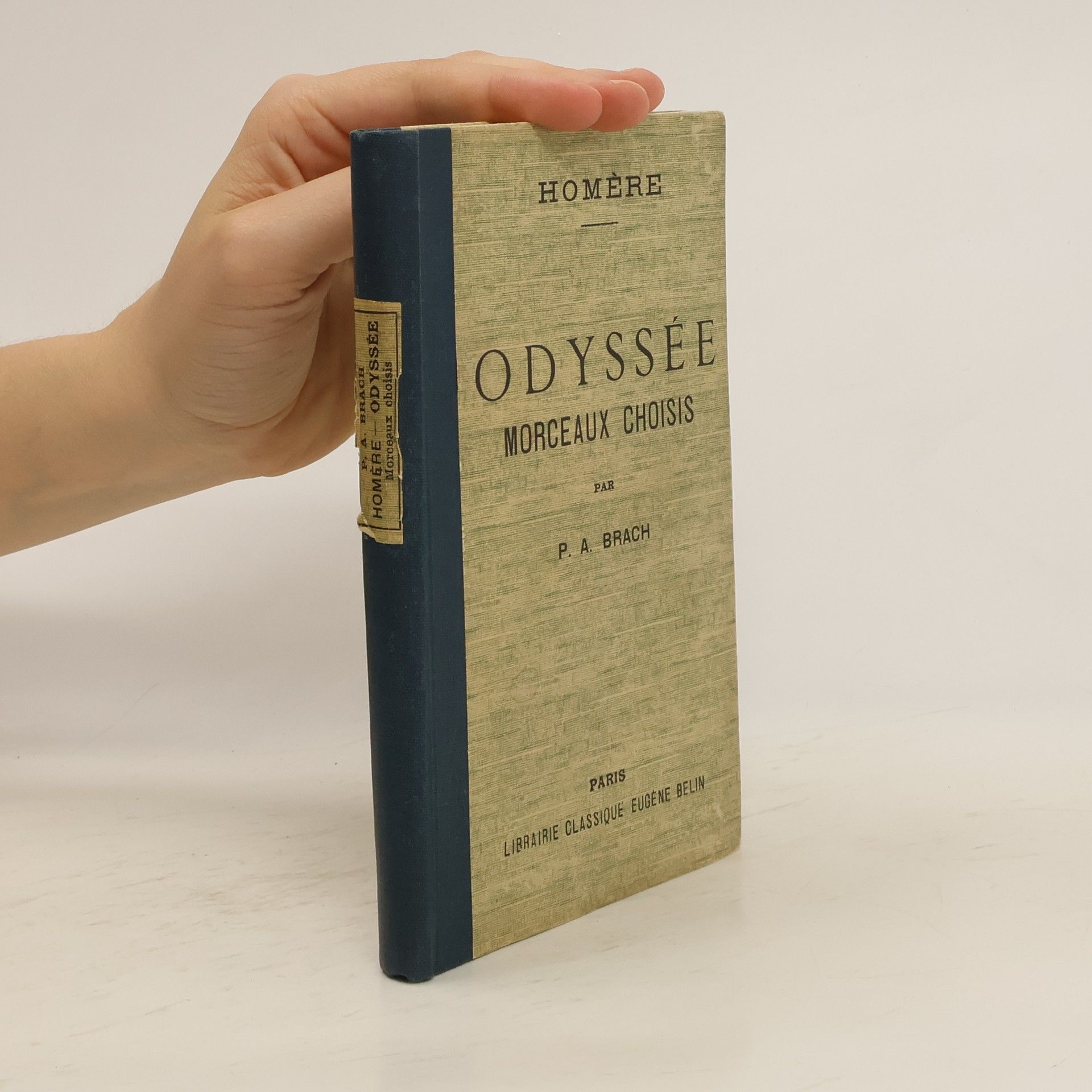 Homère Odyssée: morceaux choisis