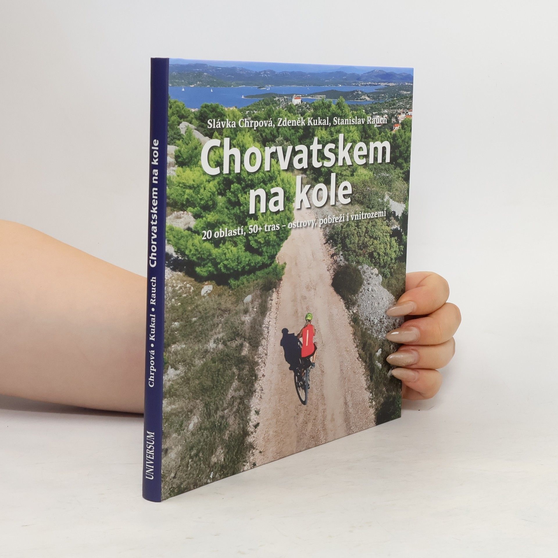 Slávka Chrpová Chorvatskem na kole