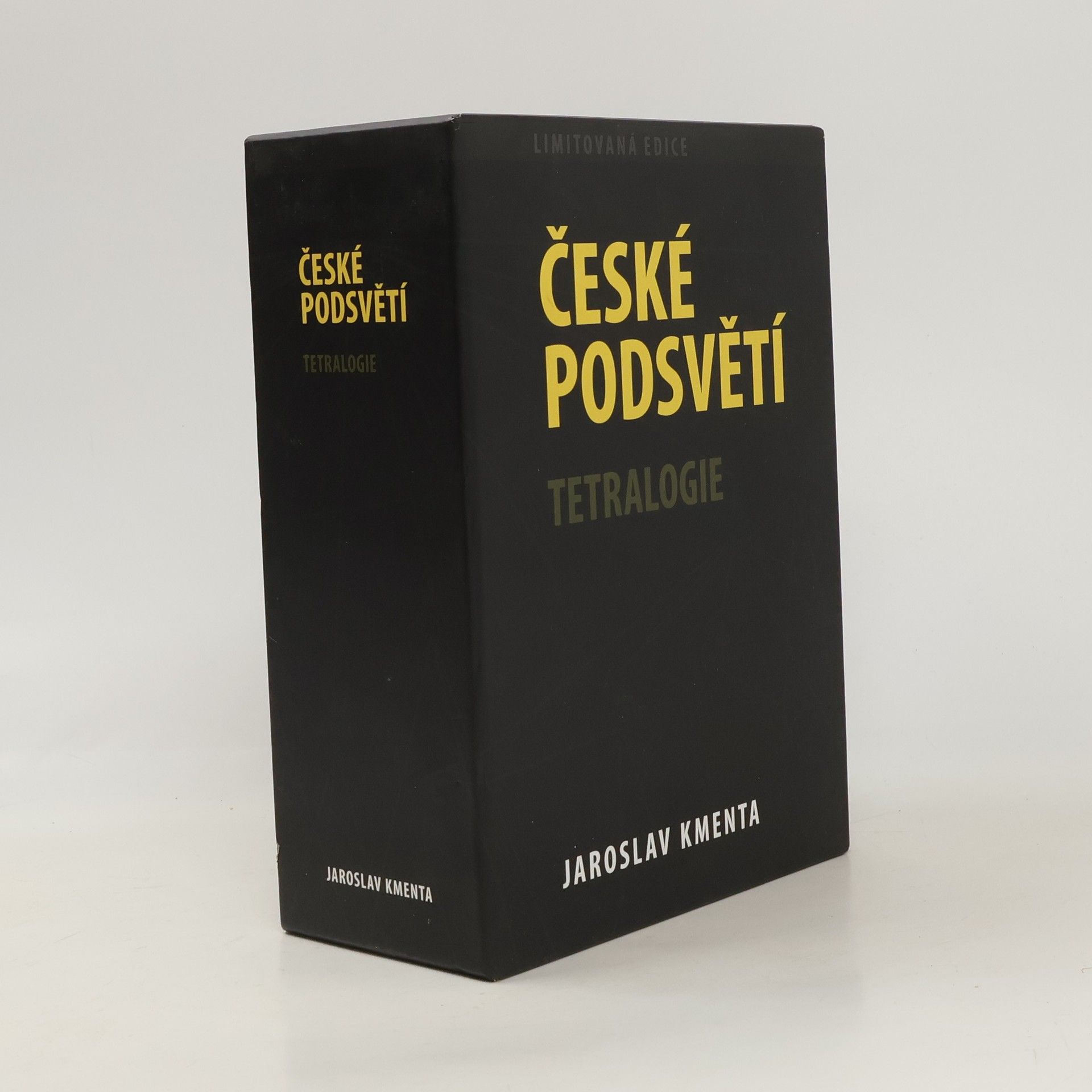 Jaroslav Kmenta České podsvětí. Tetralogie. (4 svazky + box)