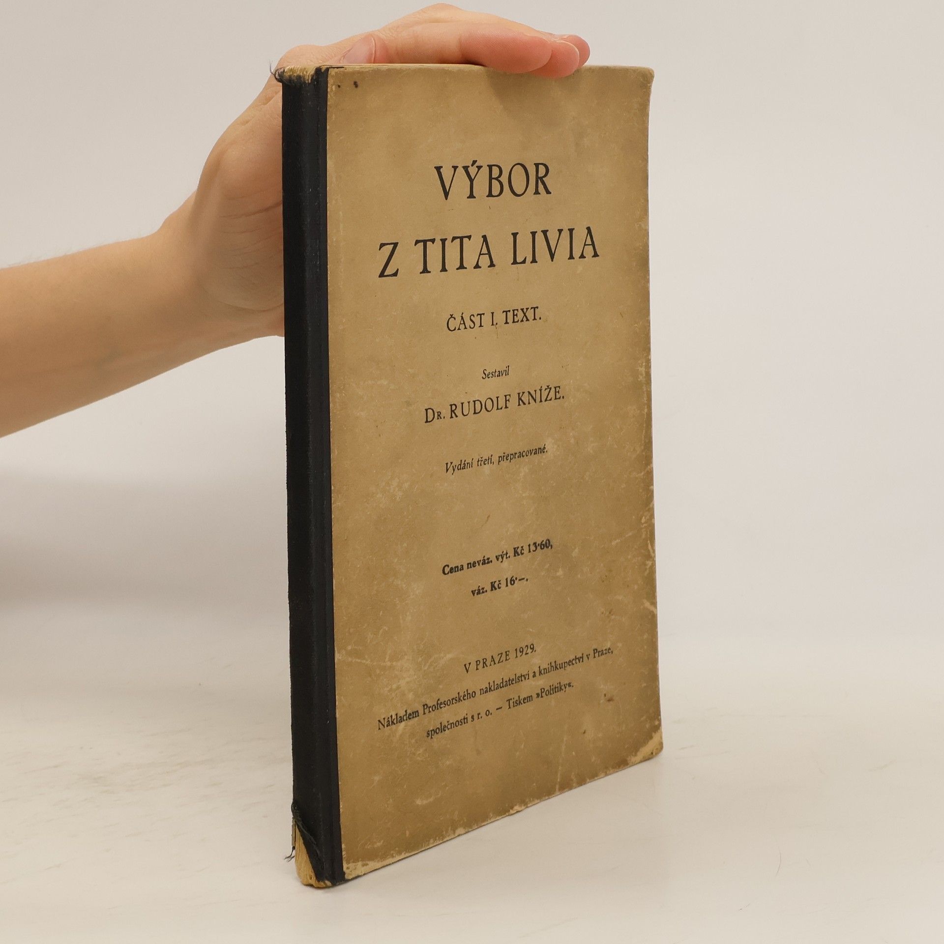 Rudolf Kníže Výbor z Tita Livia