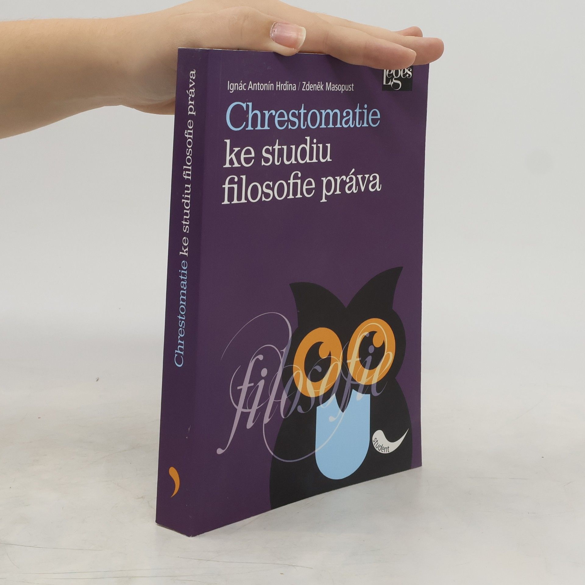 Ignác Antonín Hrdina Chrestomatie ke studiu filosofie práva
