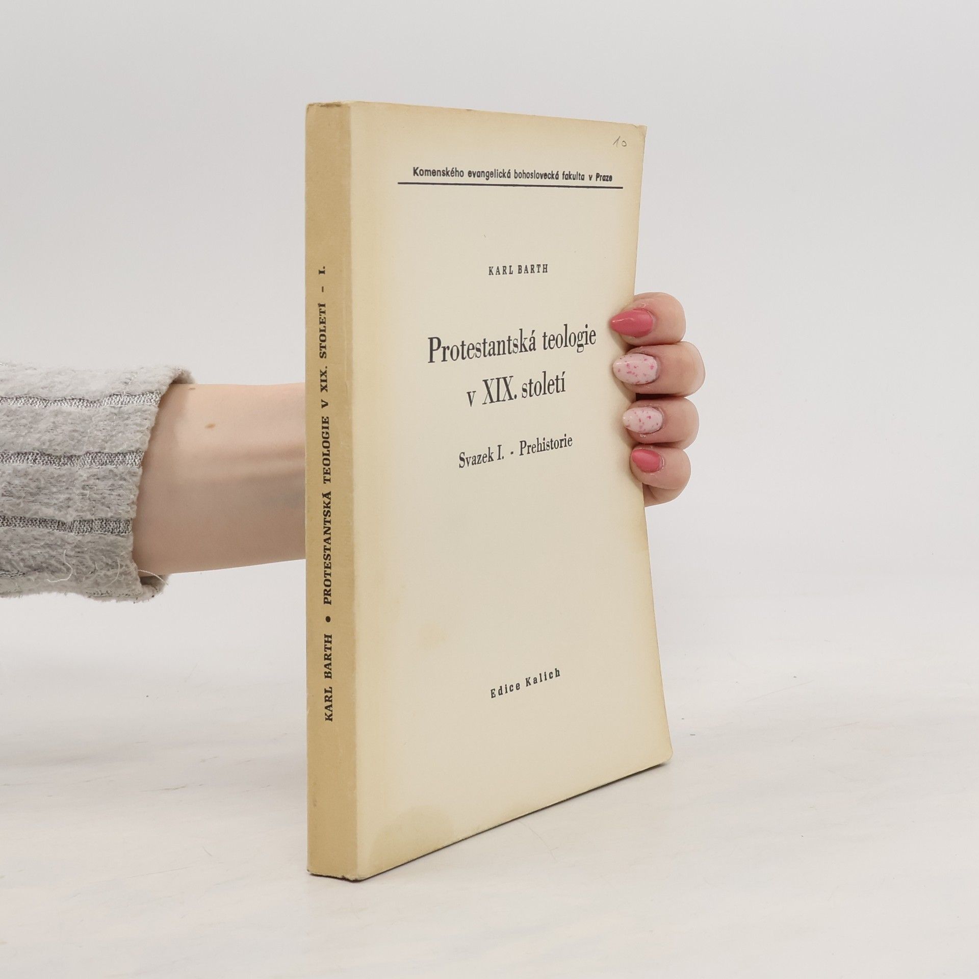 Autorenkollektiv Protestantská teologie v XIX. století. Svazek I. Prehistorie
