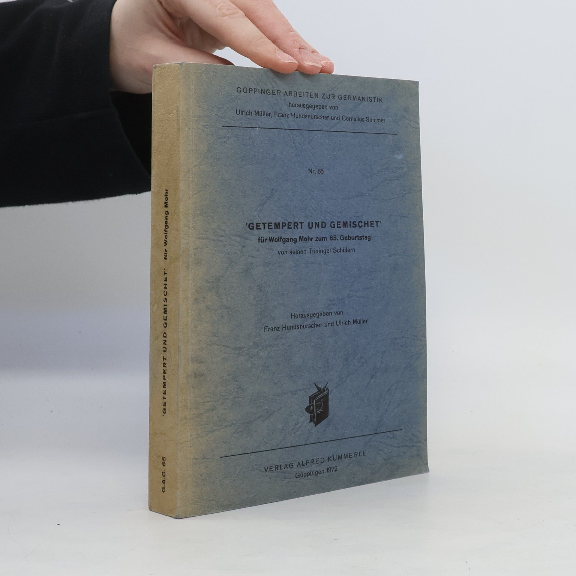 Franz Hundsnurscher Getempert und gemischet