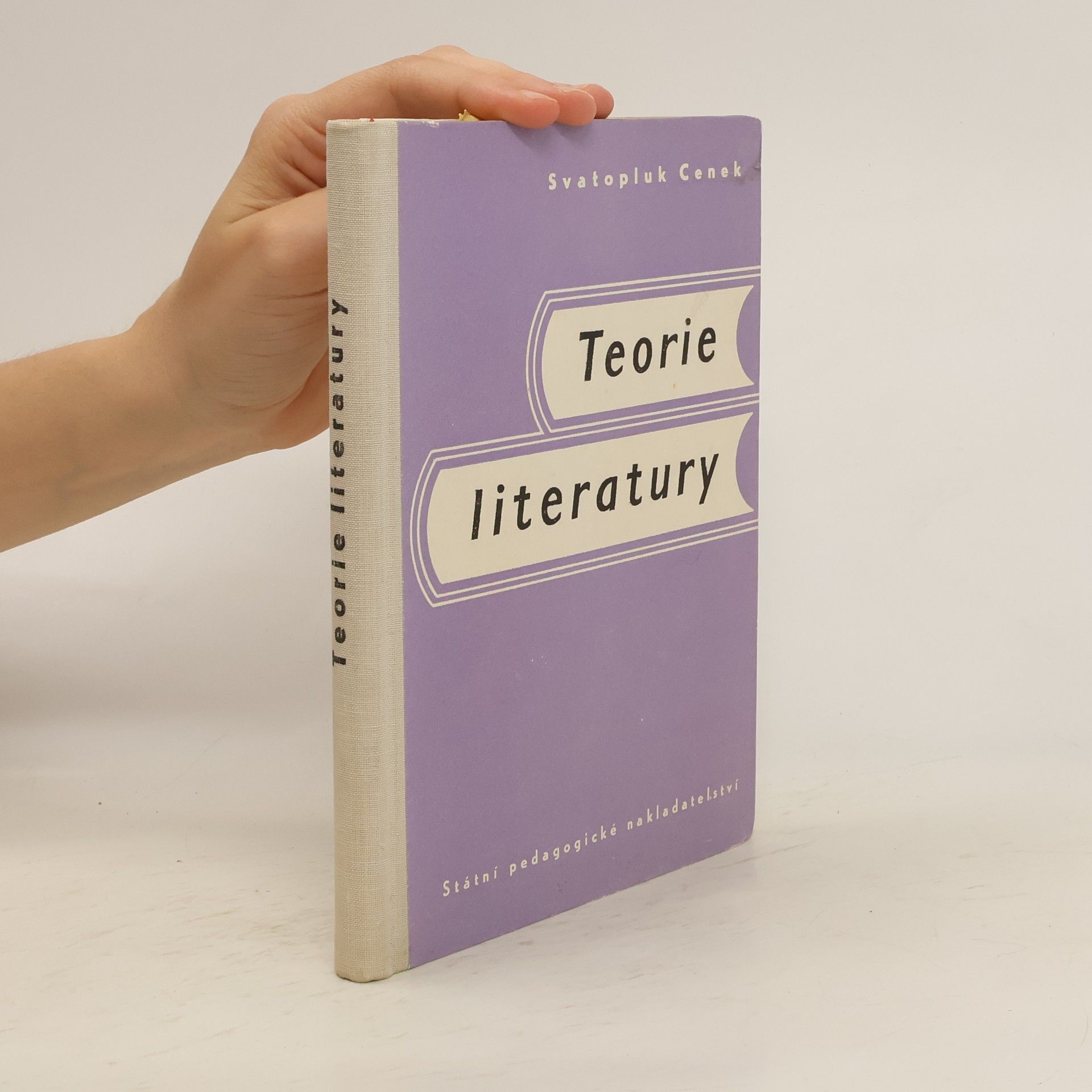 Svatopluk Cenek Teorie literatury