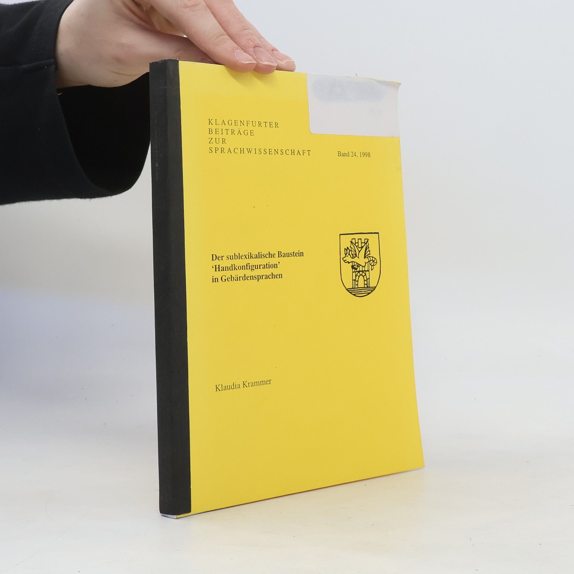 Klaudia Krammer Klagenfurter beiträge zur Sprachwissenschaft 24/1998