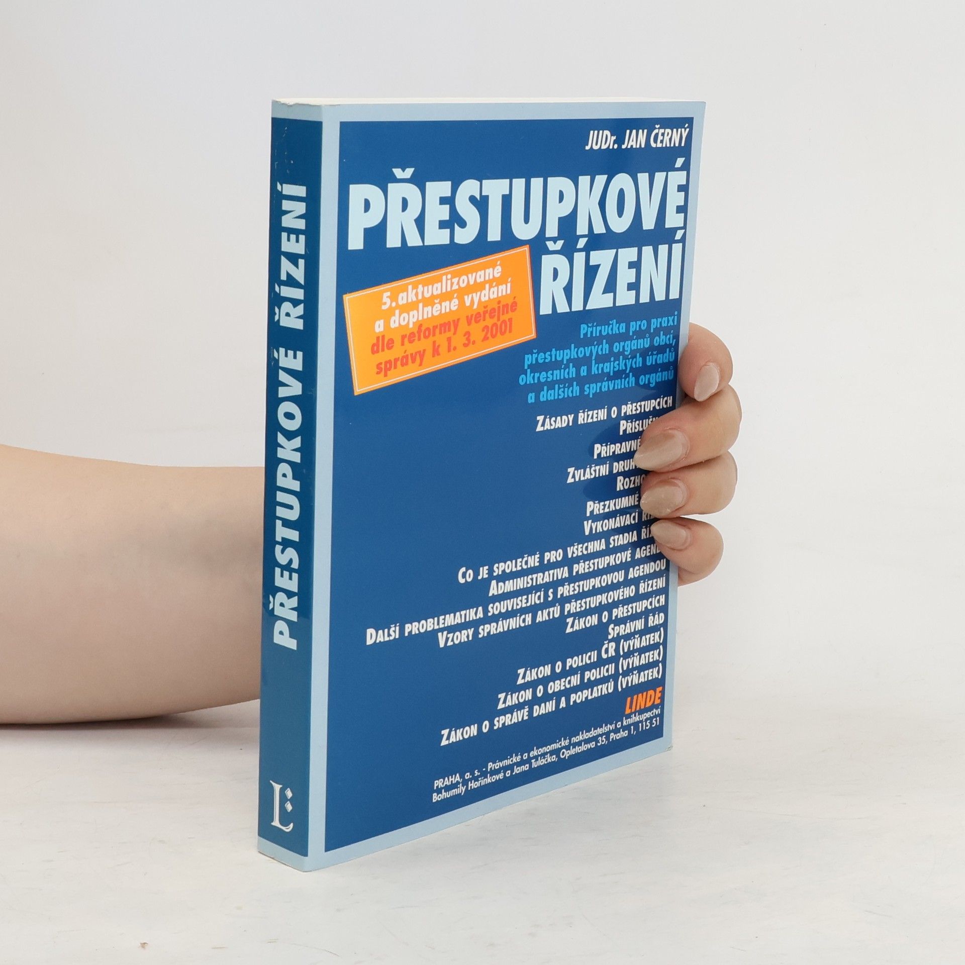 Jan Černý Přestupkové řízení