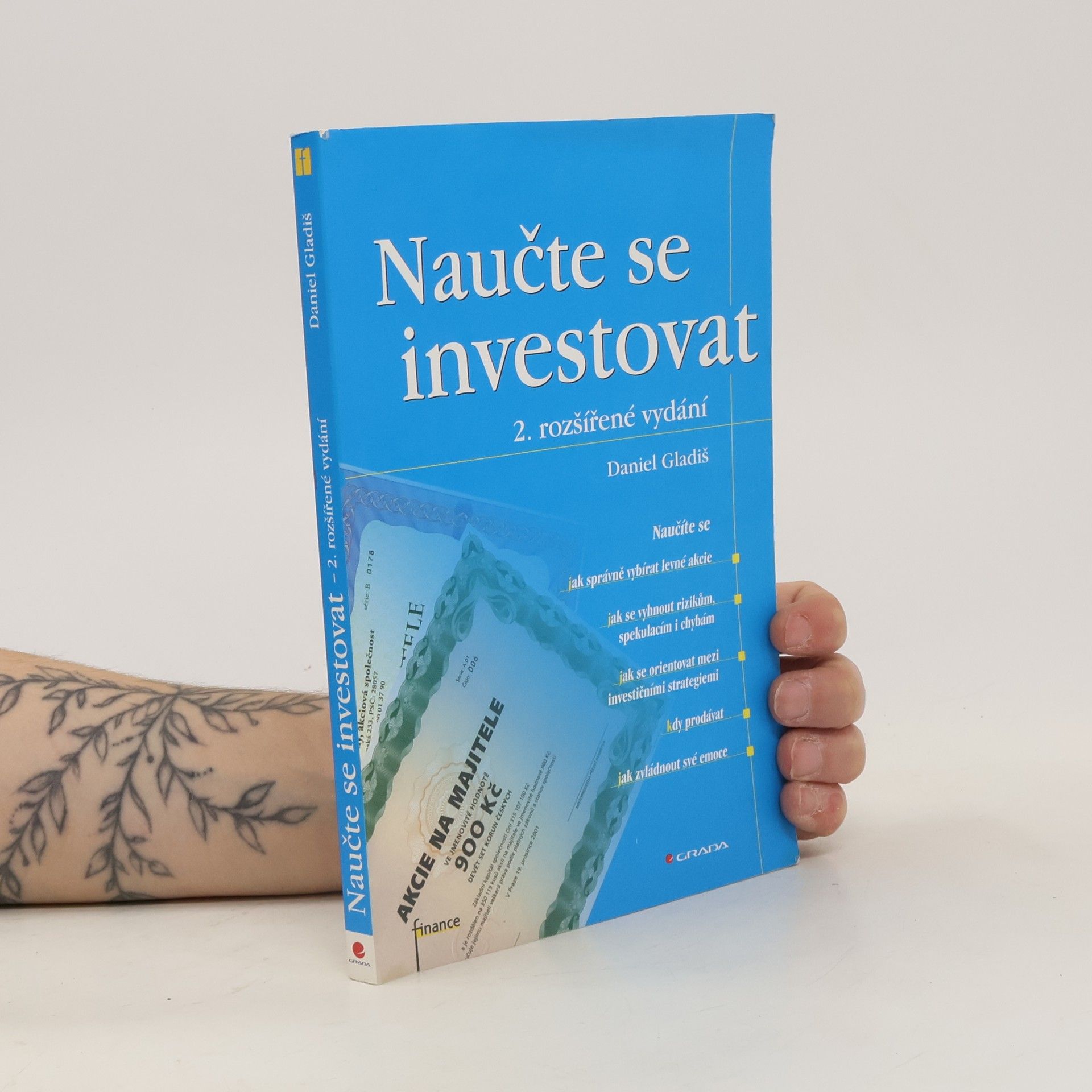 Daniel Gladiš Naučte se investovat, 2., rozšířené vydání