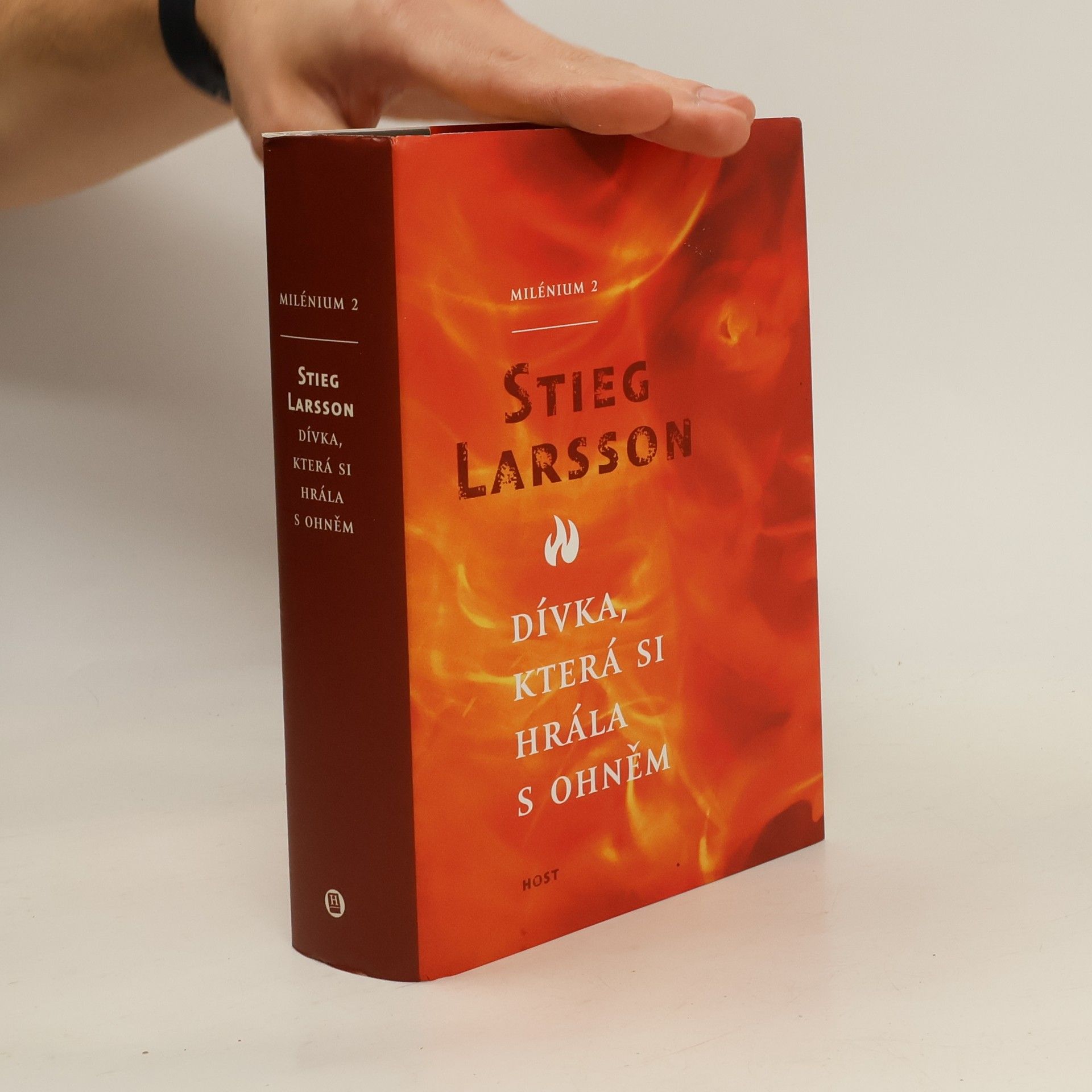 Stieg Larsson Dívka, která si hrála s ohněm