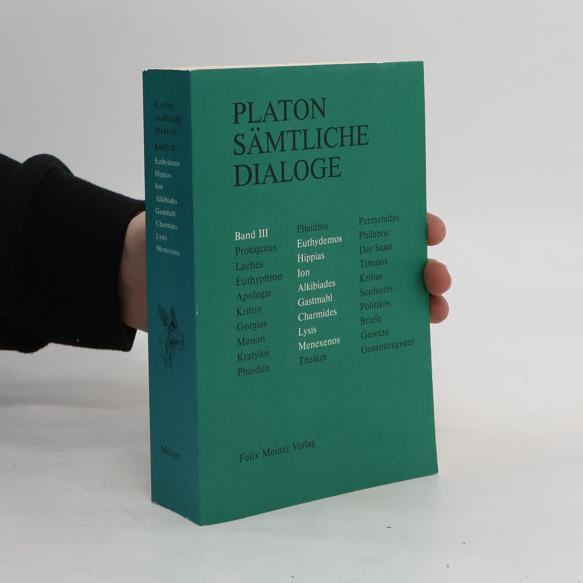 Platon Sämtliche Dialoge. Band III