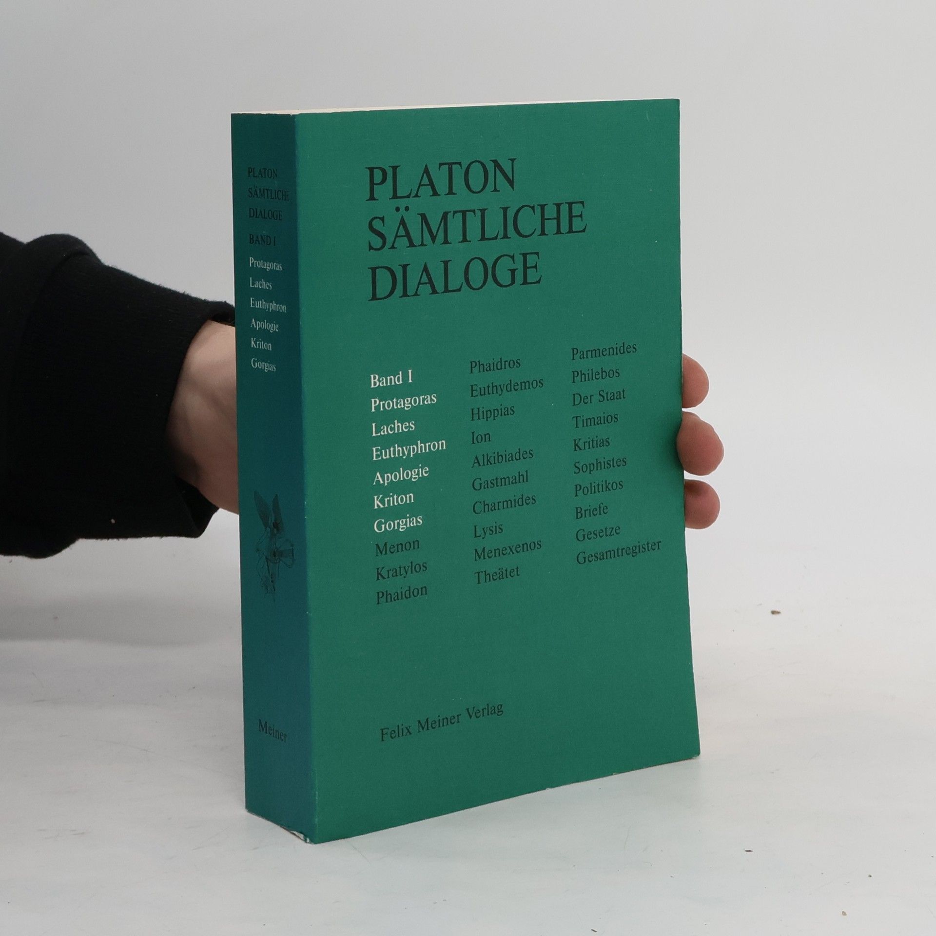 Platon Sämtliche Dialoge. Band I