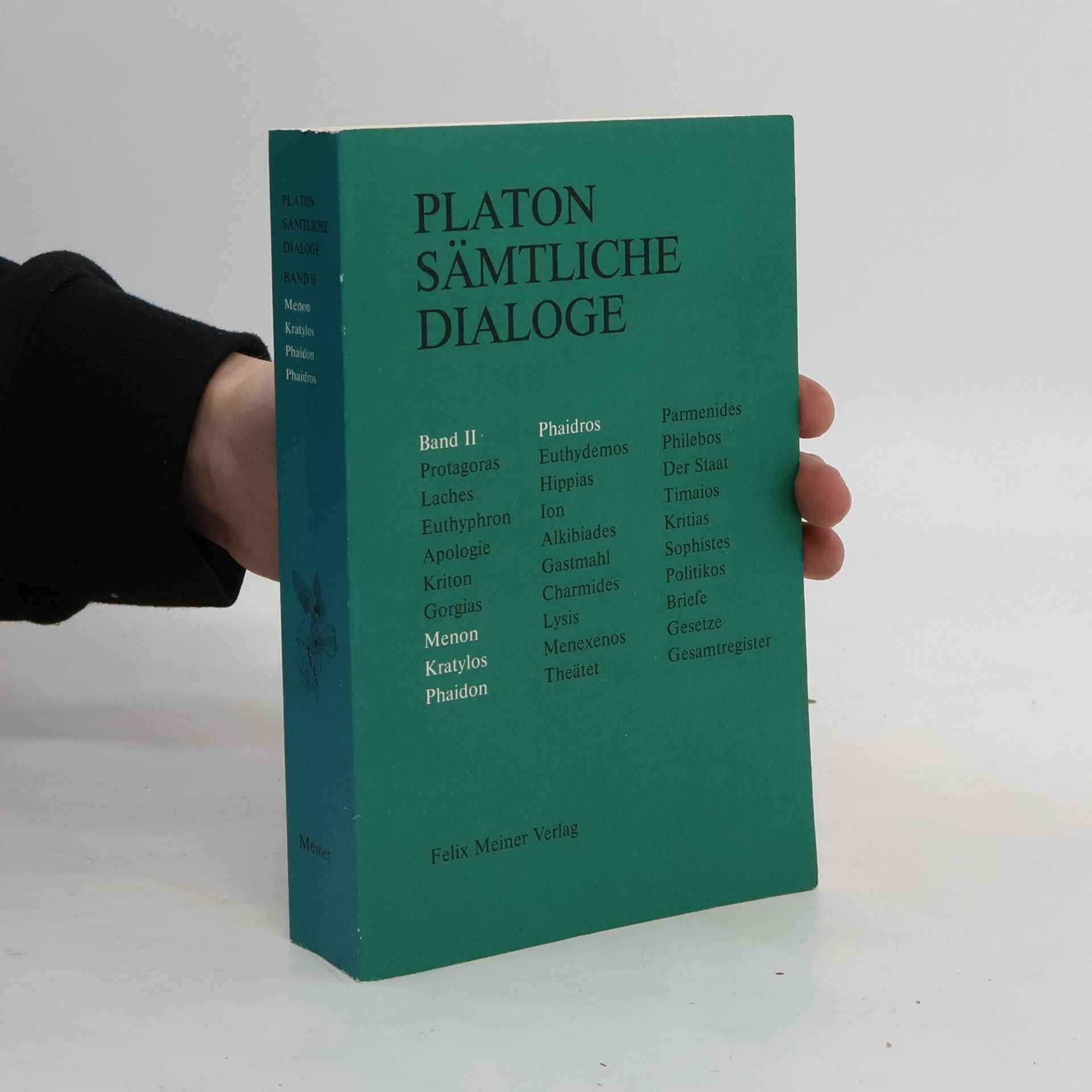 Platon Sämtliche Dialoge. Band II