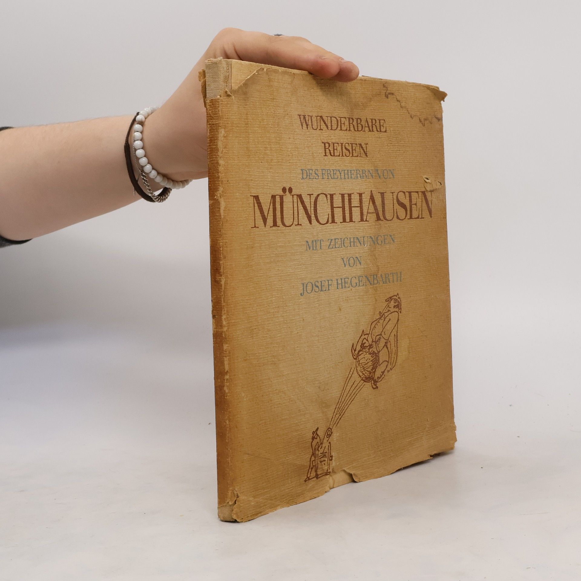 Josef Hegenbarth Wunderbare Reisen des Freyherrn von Münchhausen mit zeichnungen