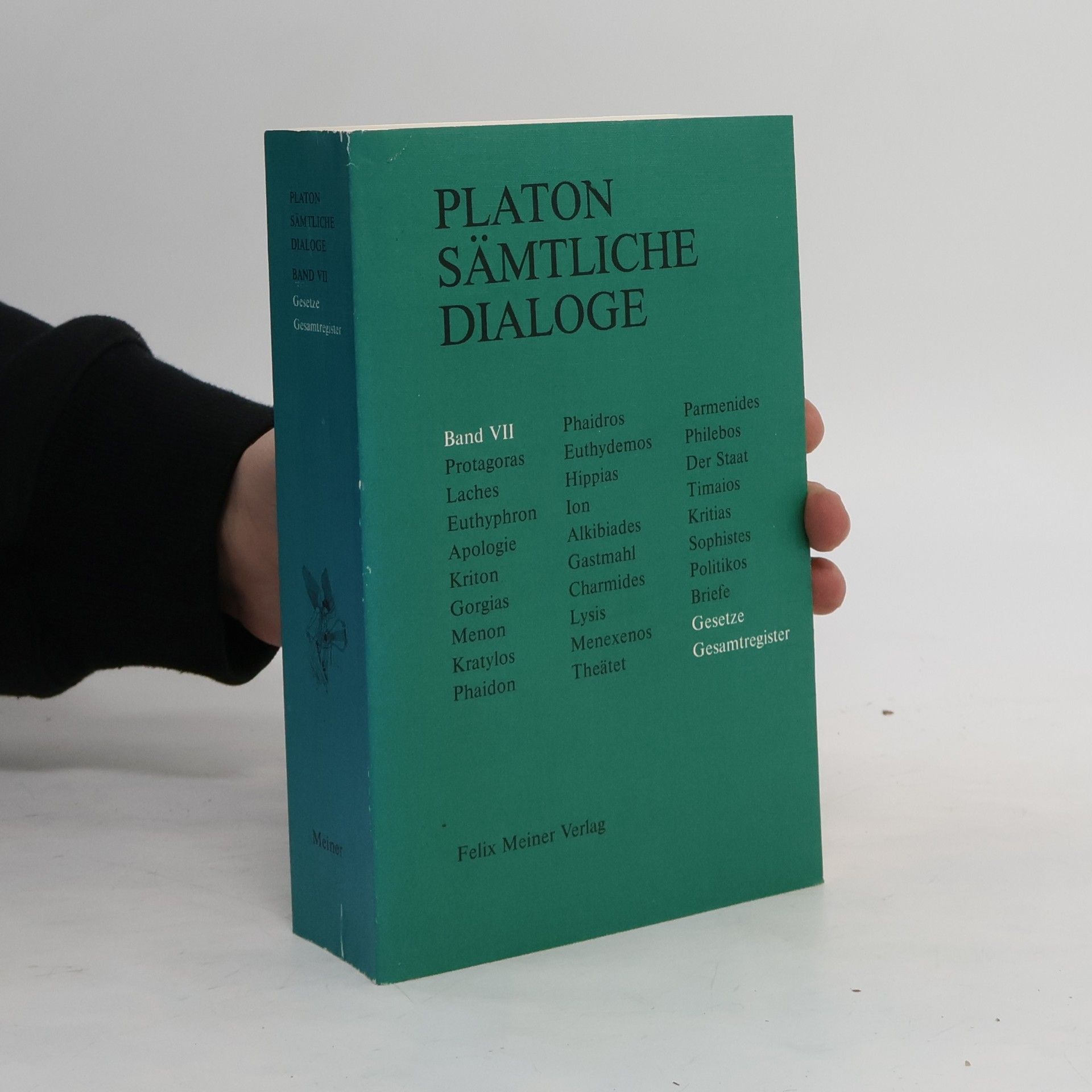 Platon Sämtliche Dialoge. Band VII