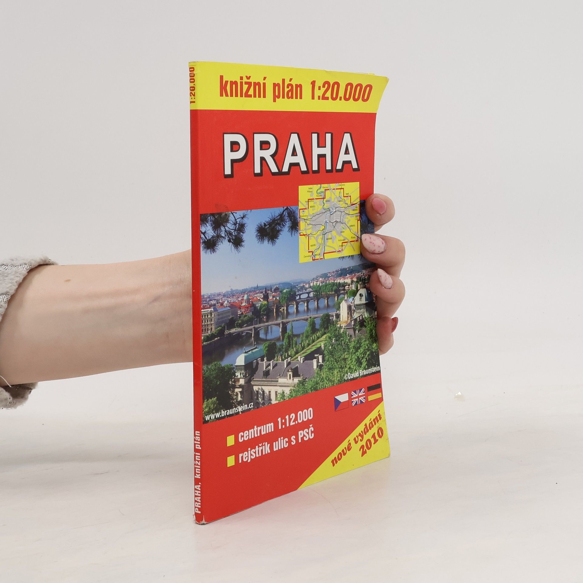 Collectif d'auteurs Praha. Knižní plán 1:20.000