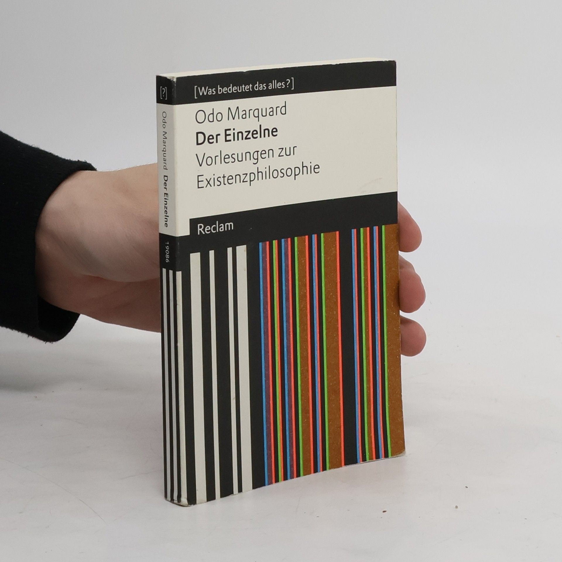 Odo Marquard Der Einzelne