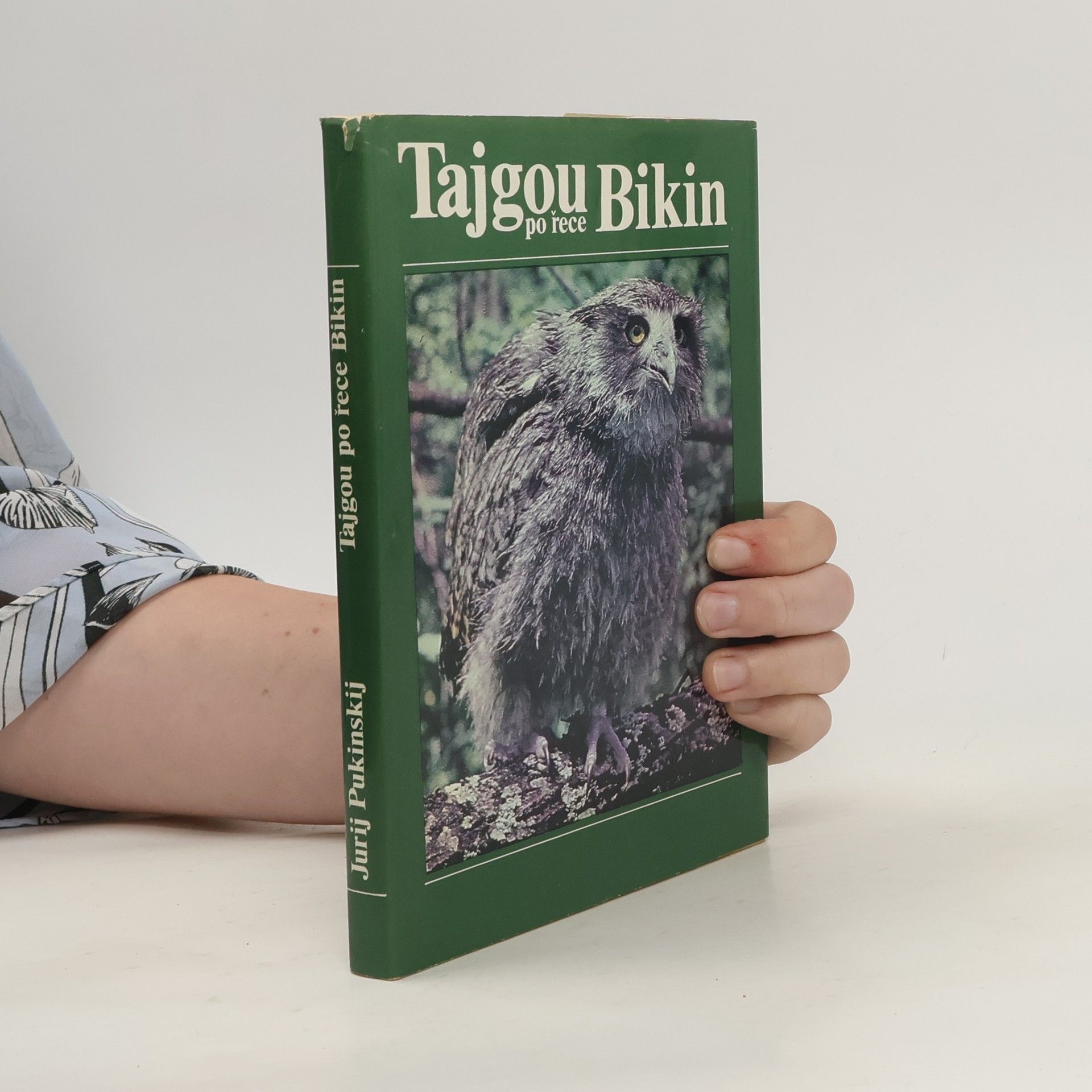 Jurij Boleslavovič Pukinskij Tajgou po řece Bikin