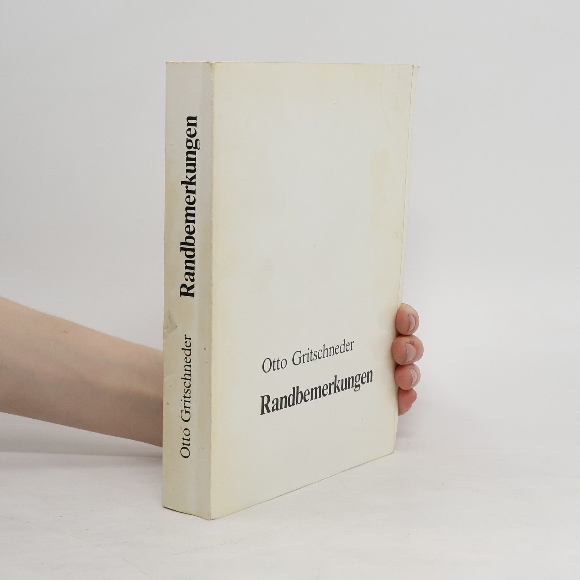 Otto Gritschneder Randbemerkungen