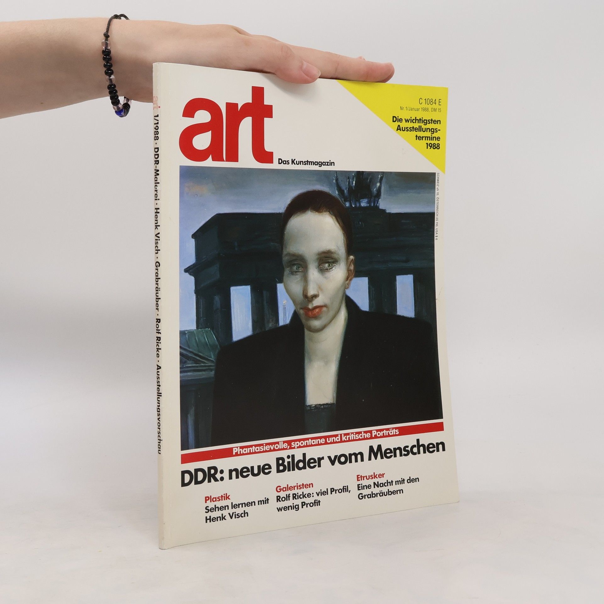 Kolektiv autorů Art 4/ April 1988. Das Kunstmagazin