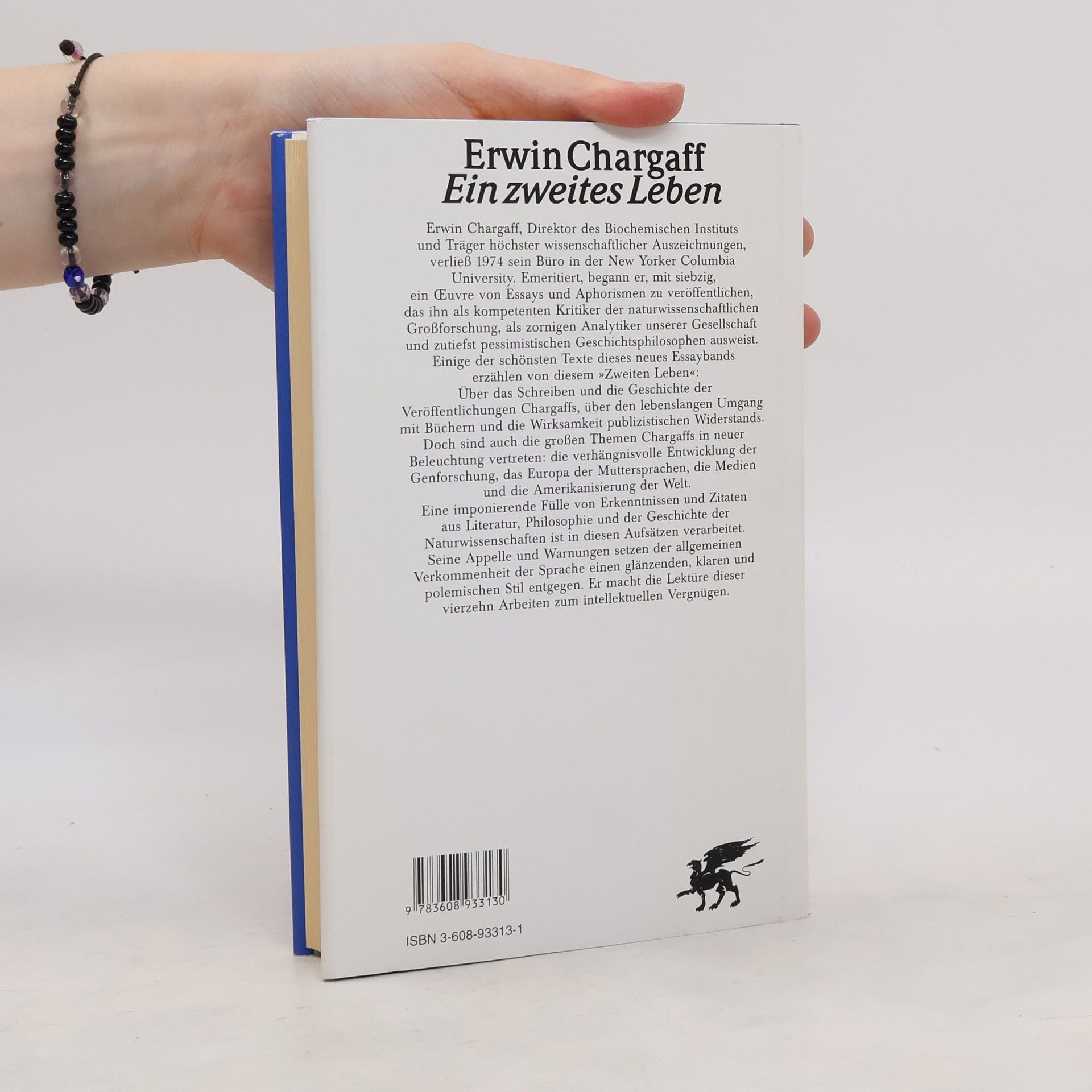 Erwin Chargaff Ein zweites Leben