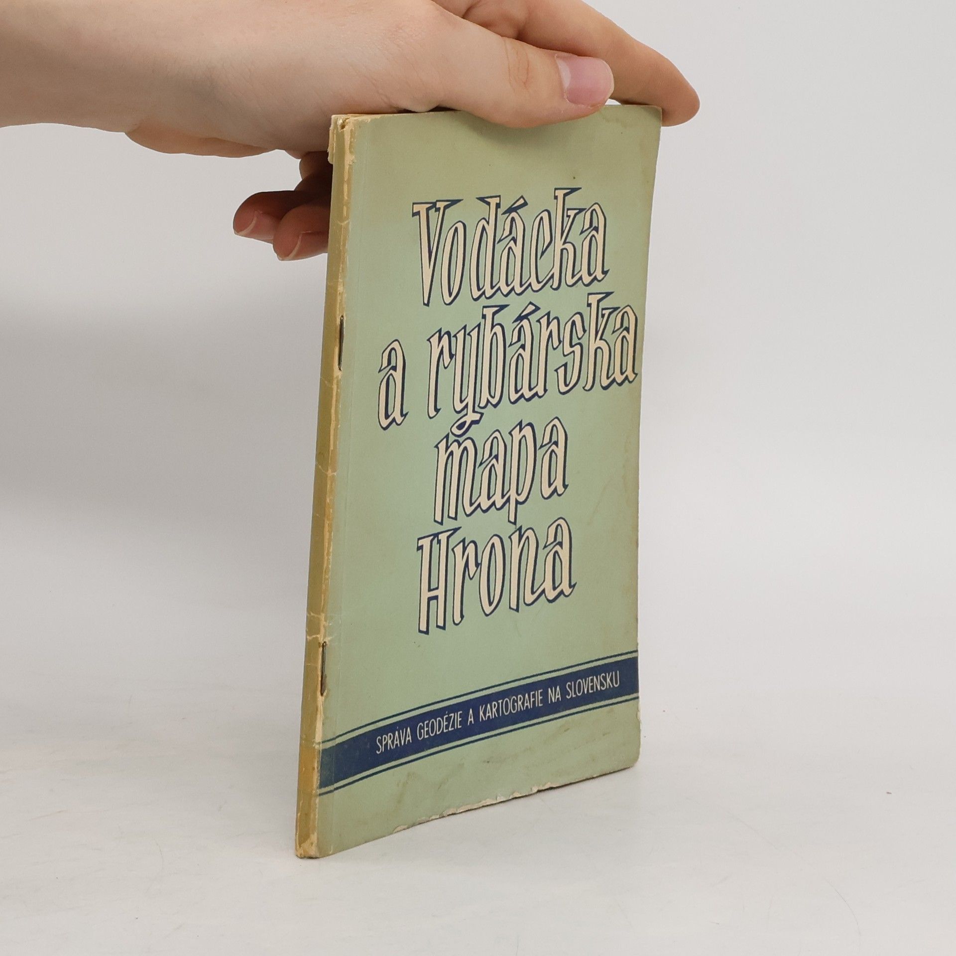 Autorenkollektiv Vodácka a rybárska mapa Hrona. 1:40 000