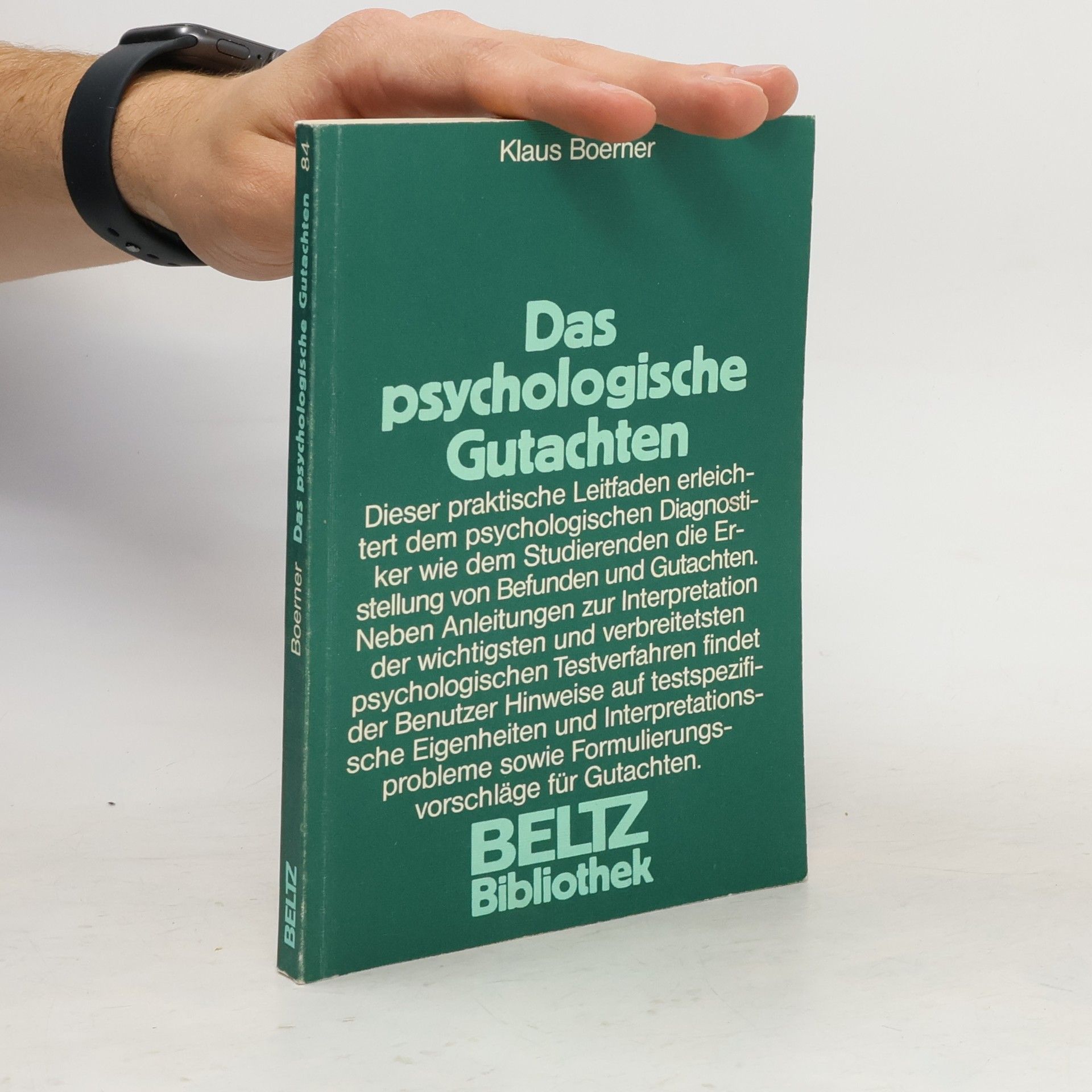 Klaus Boerner Das psychologische Gutachten