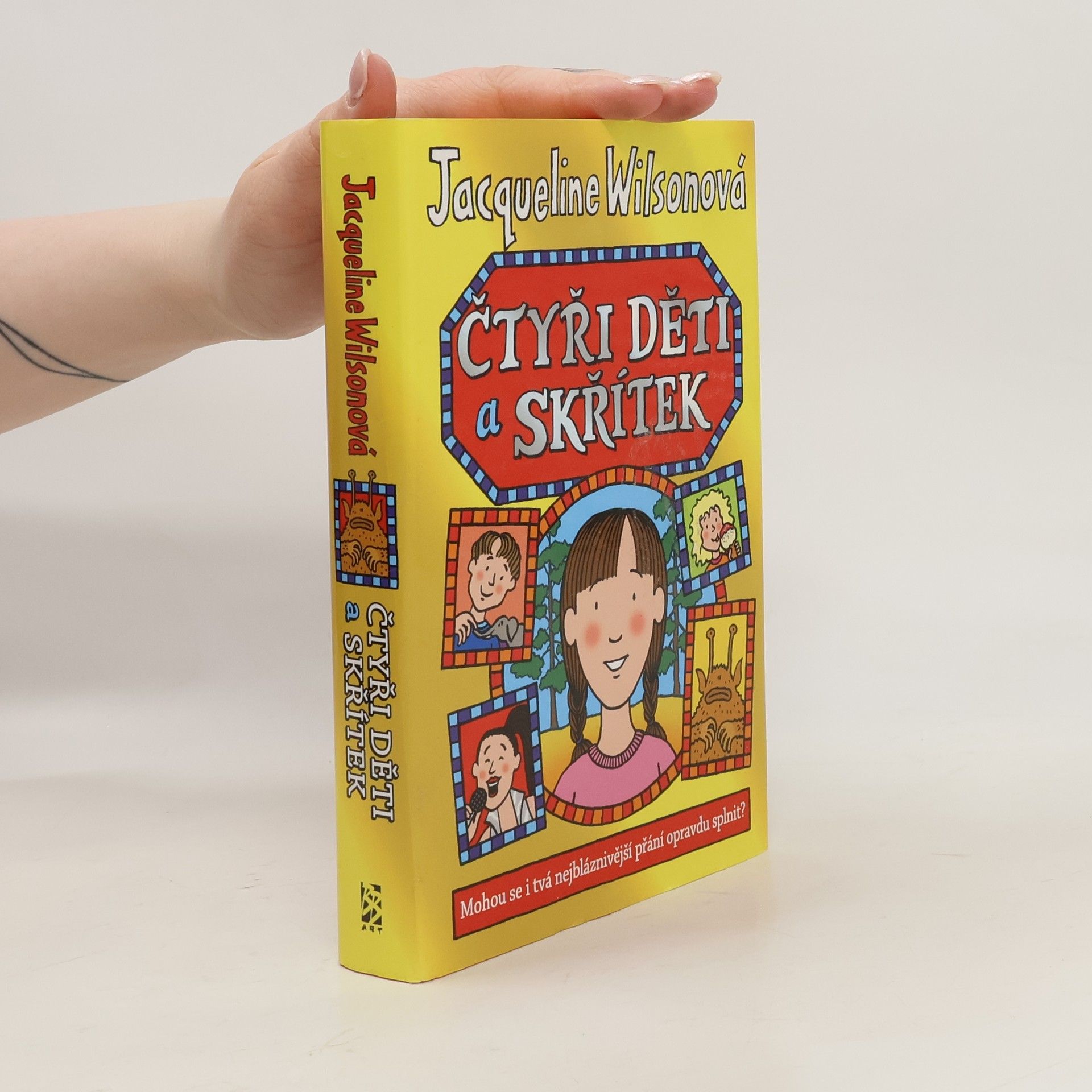 Jacqueline Wilson Čtyři děti a skřítek