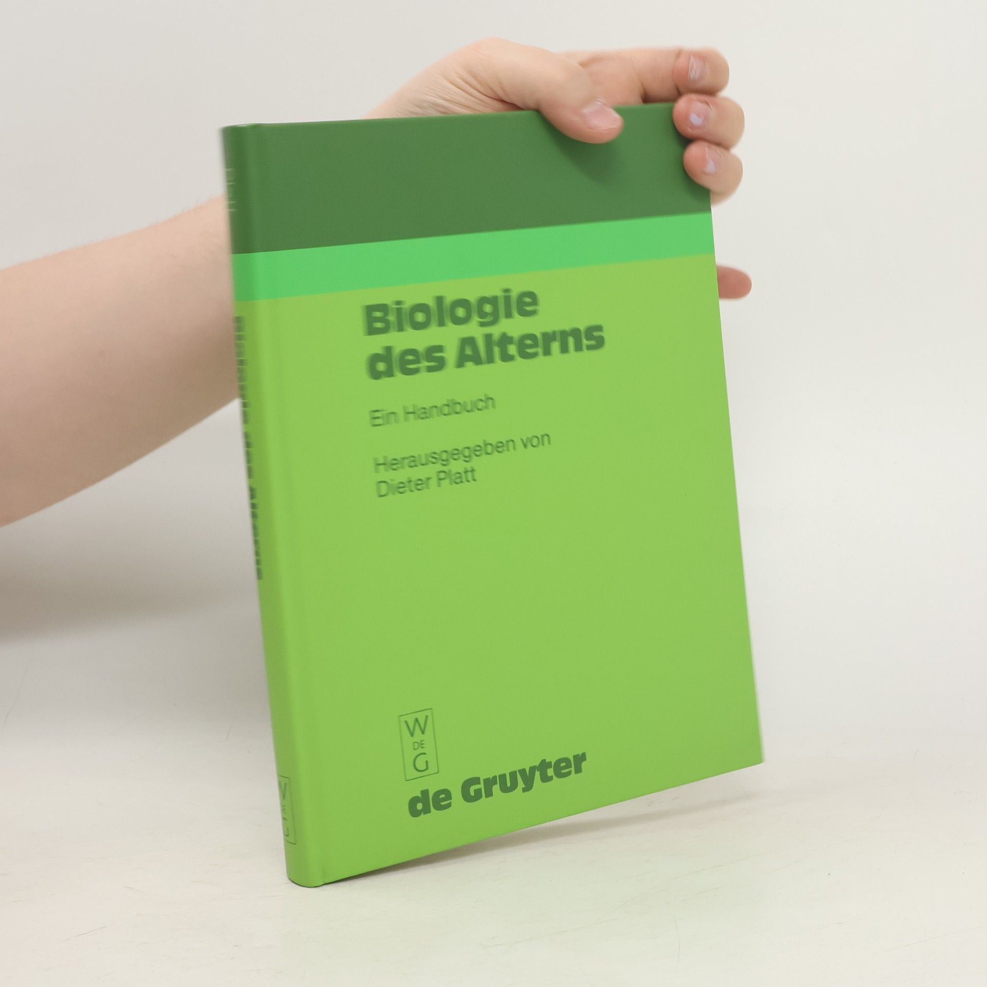 Dieter Platt Biologie des Alterns