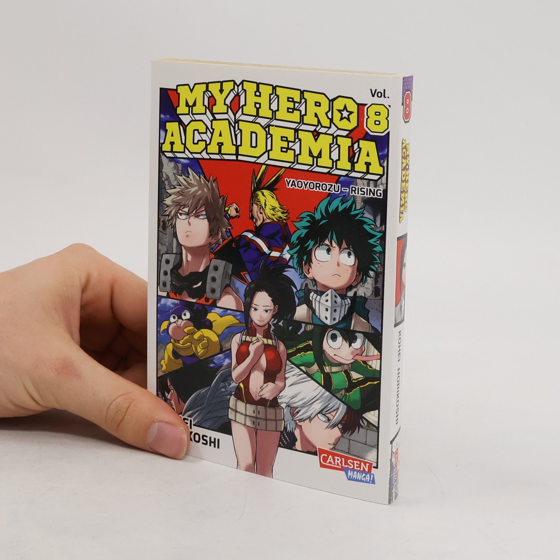 Kōhei Horikoshi My Hero Academia 8: Yaoyoruzu - rising