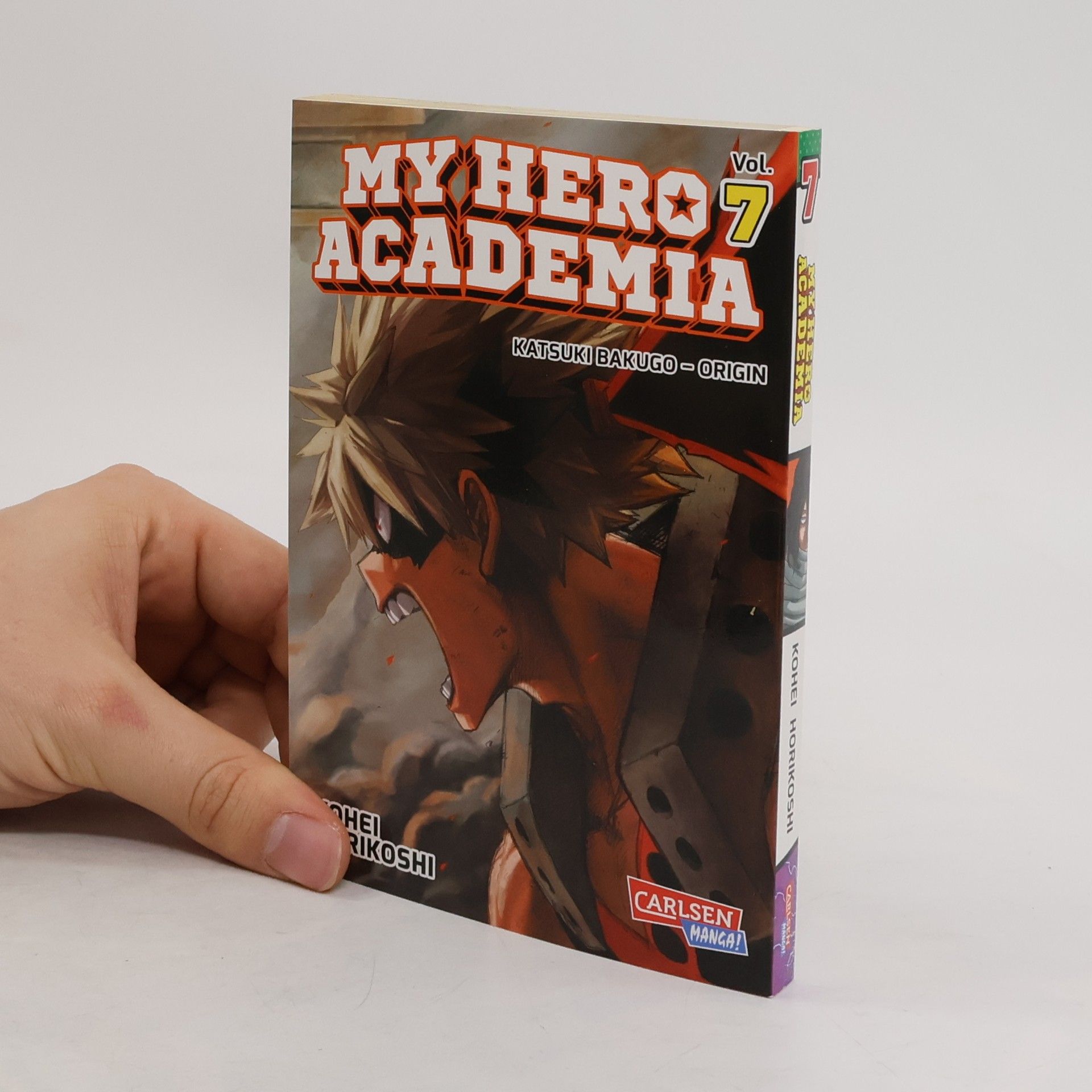 Kōhei Horikoshi Katsuki Bakugo - origin