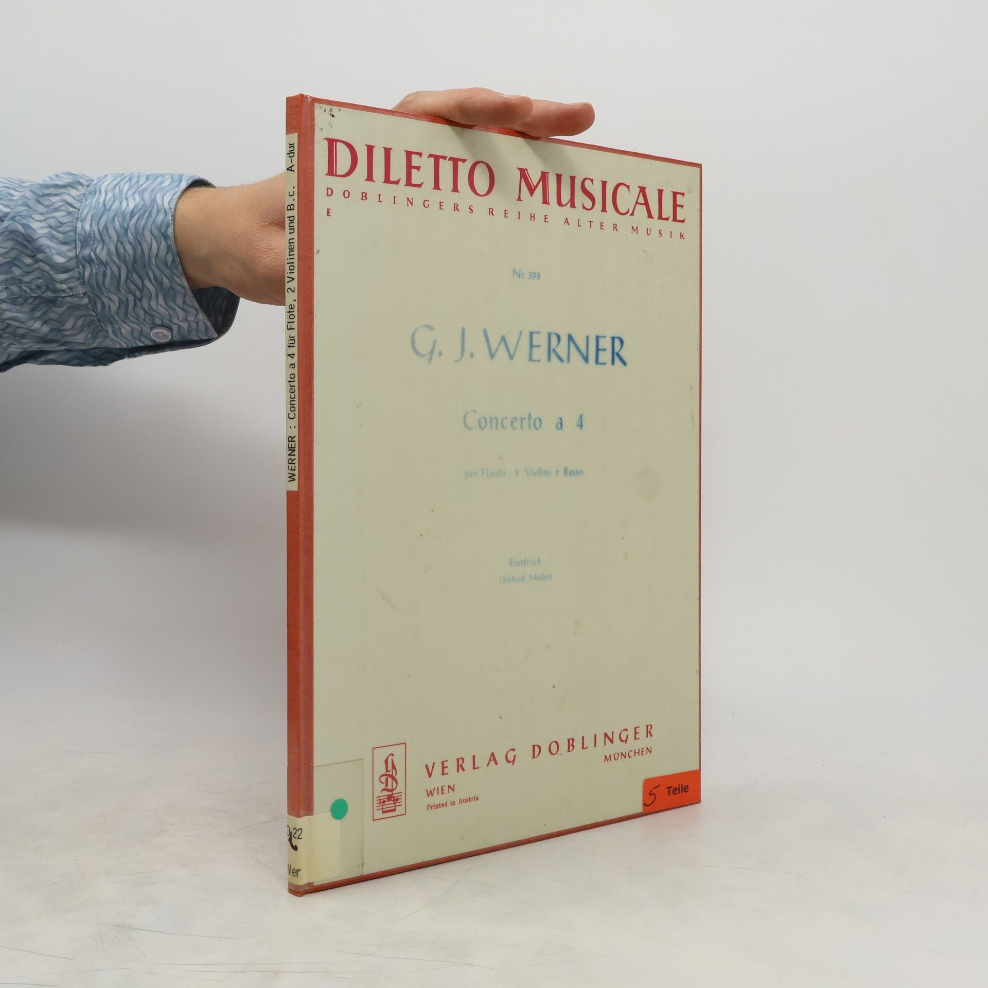 Gregor Joseph Werner Concerto a 4
