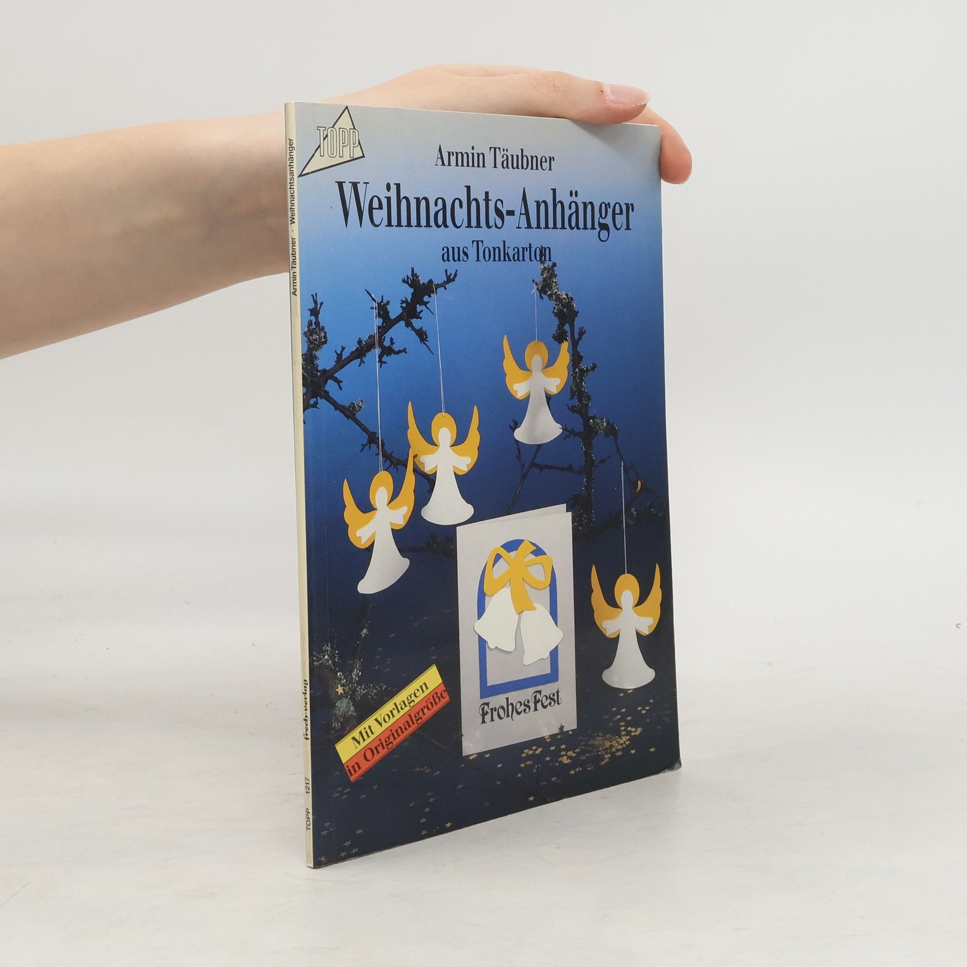 Armin Täubner Weihnachts-Anhänger aus Tonkarton