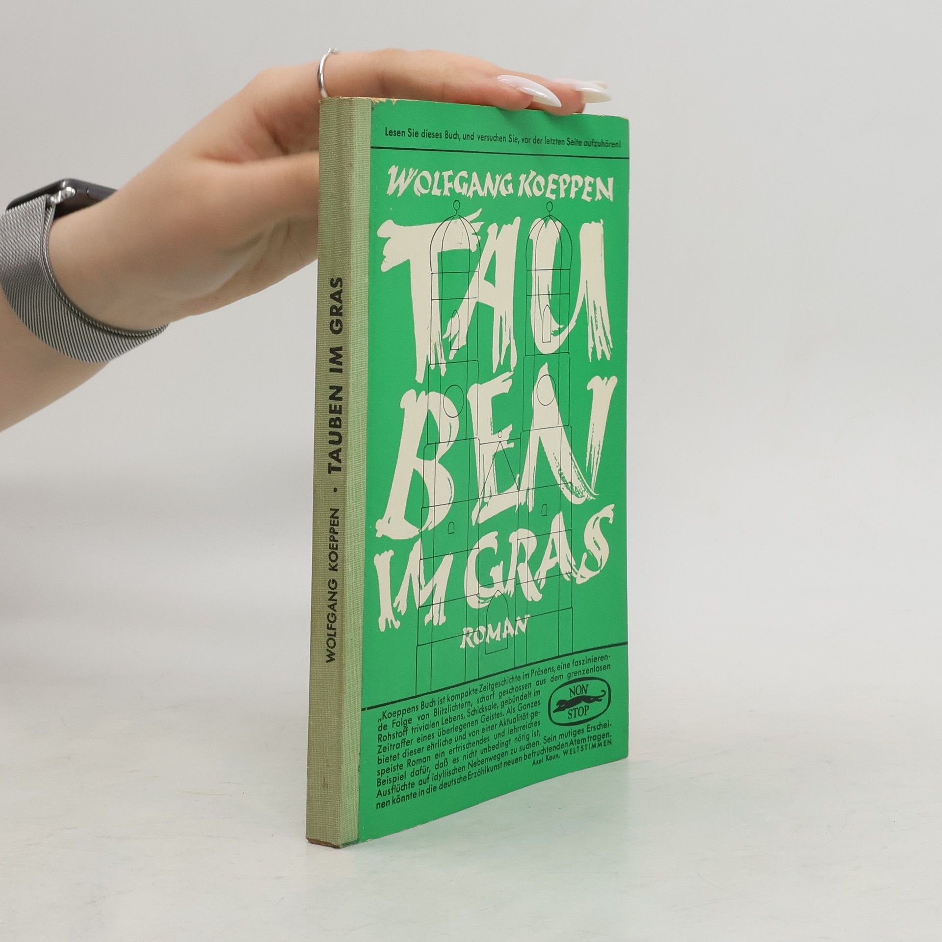 Wolfgang Koeppen Tauben im Gras