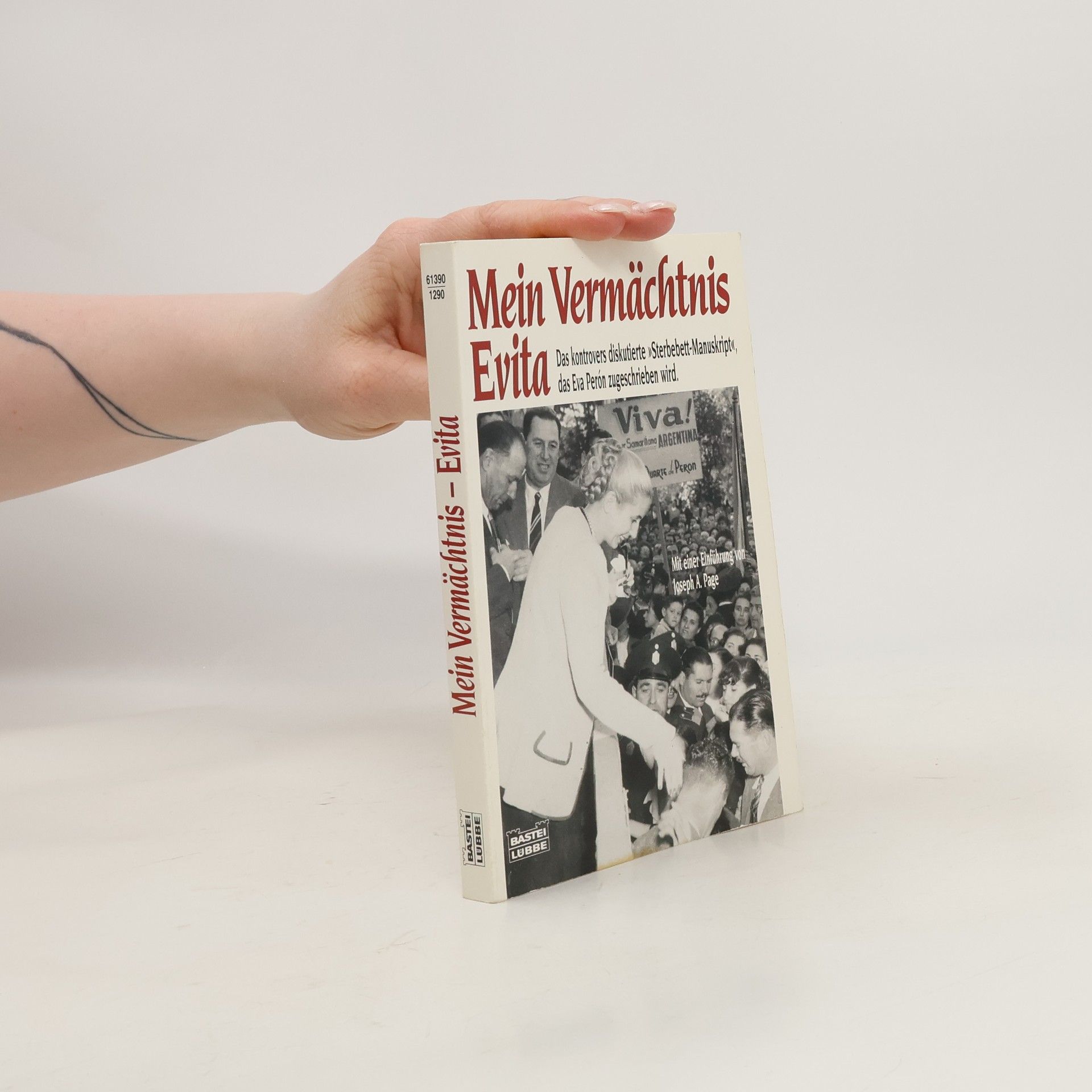 Eva Perón Mein Vermächtnis Evita