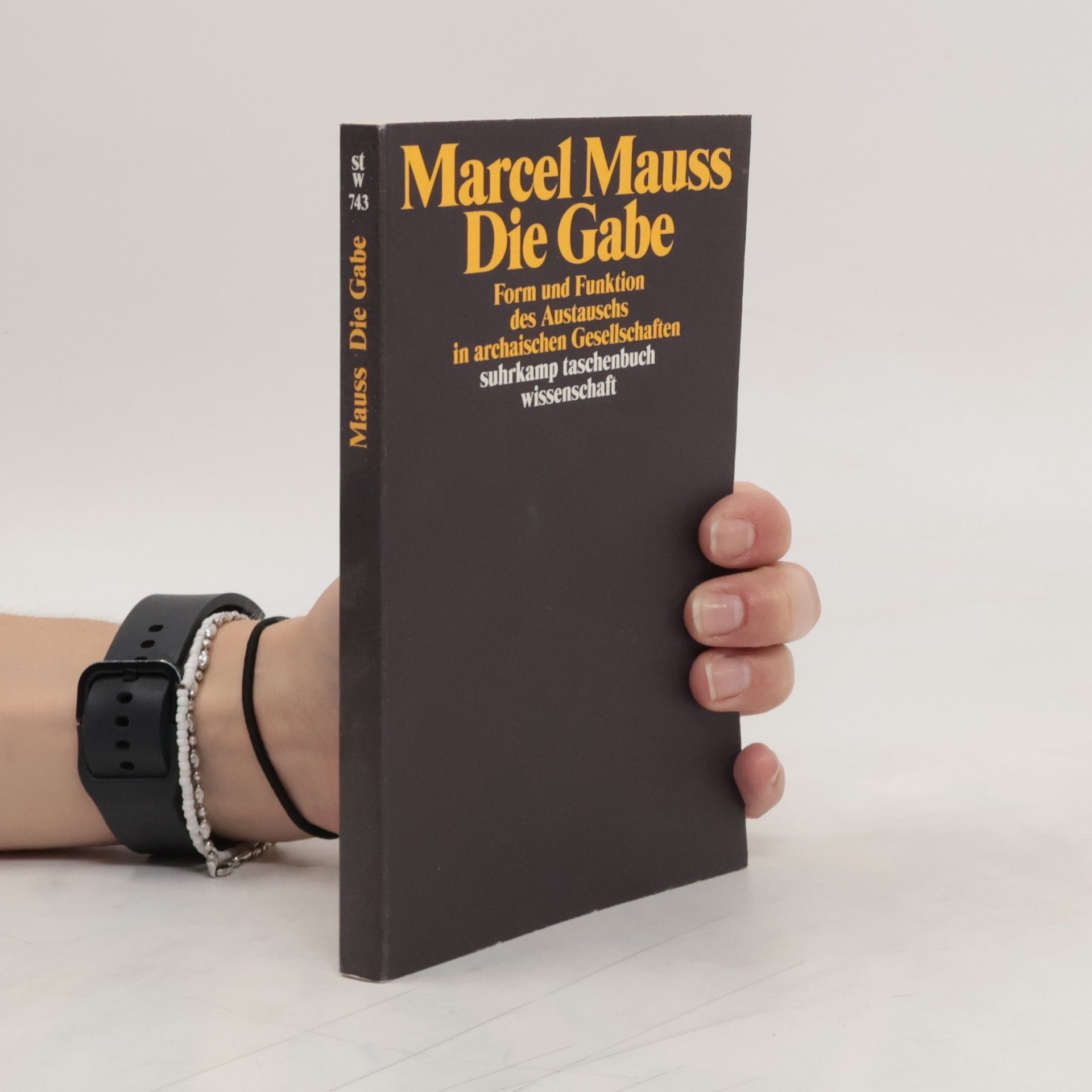 Marcel Mauss Die Gabe
