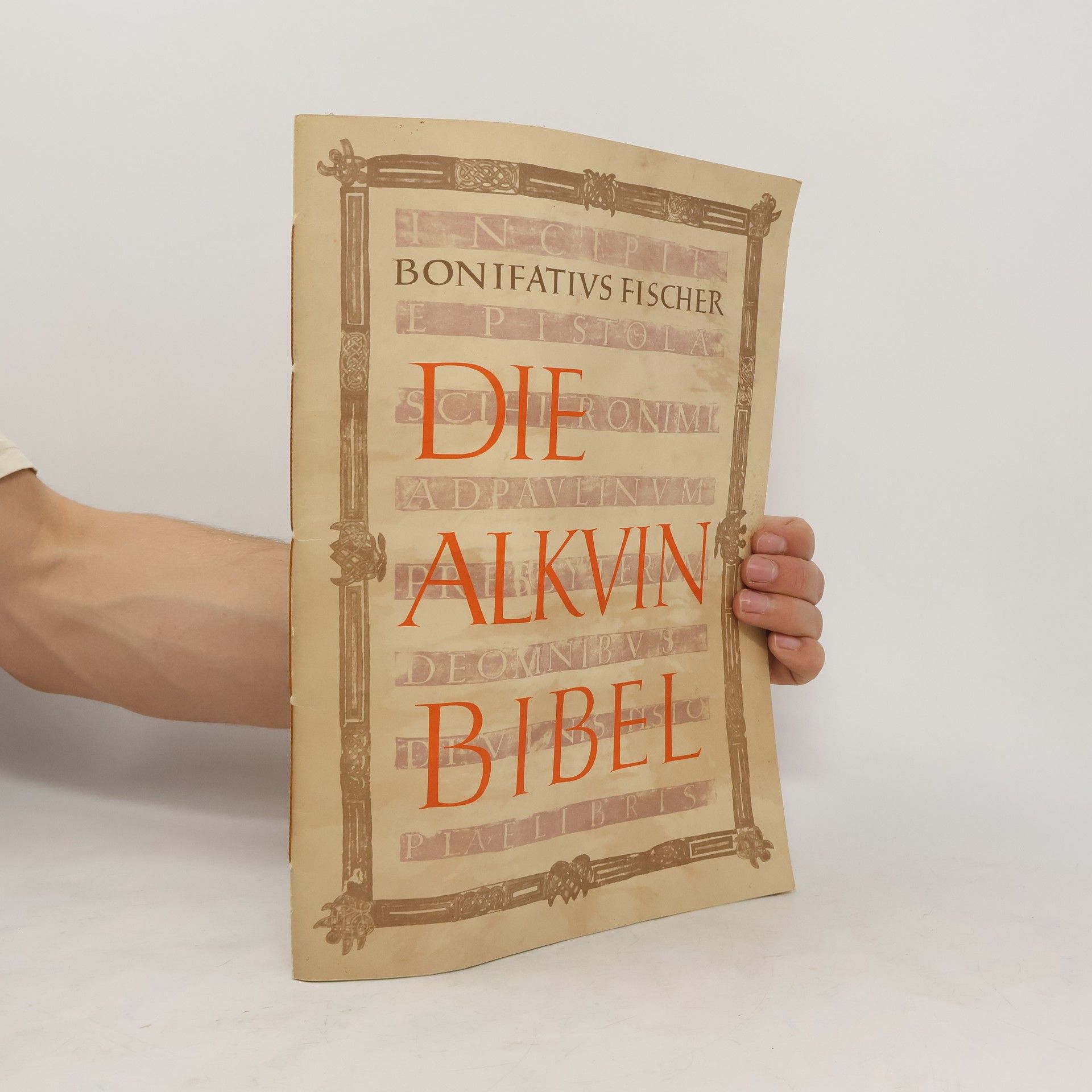 Bonifatius Fischer Die Alkuin-Bibel