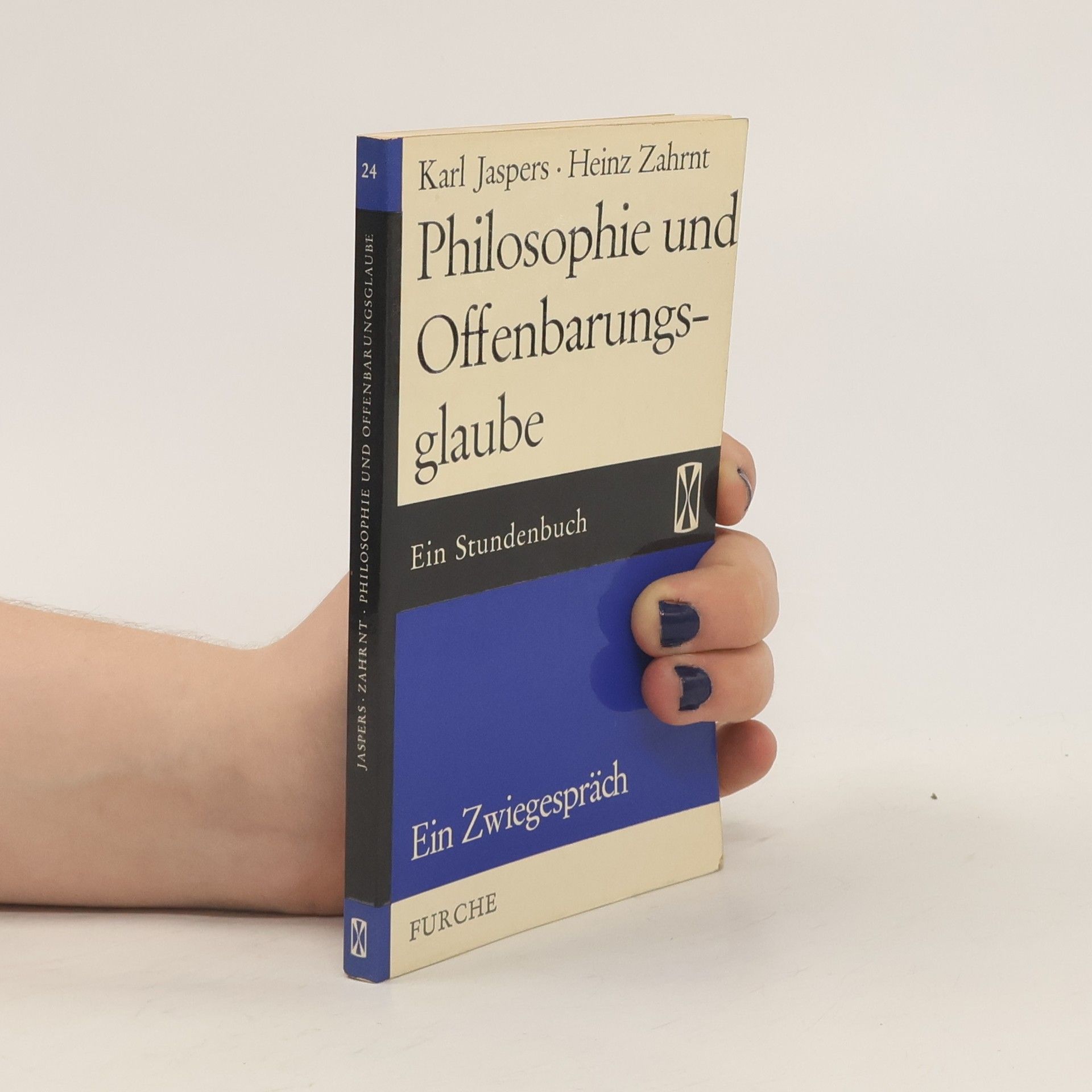 Heinz Zahrnt Philosophie und Offenbarungsglaube : ein Zwiegespräch