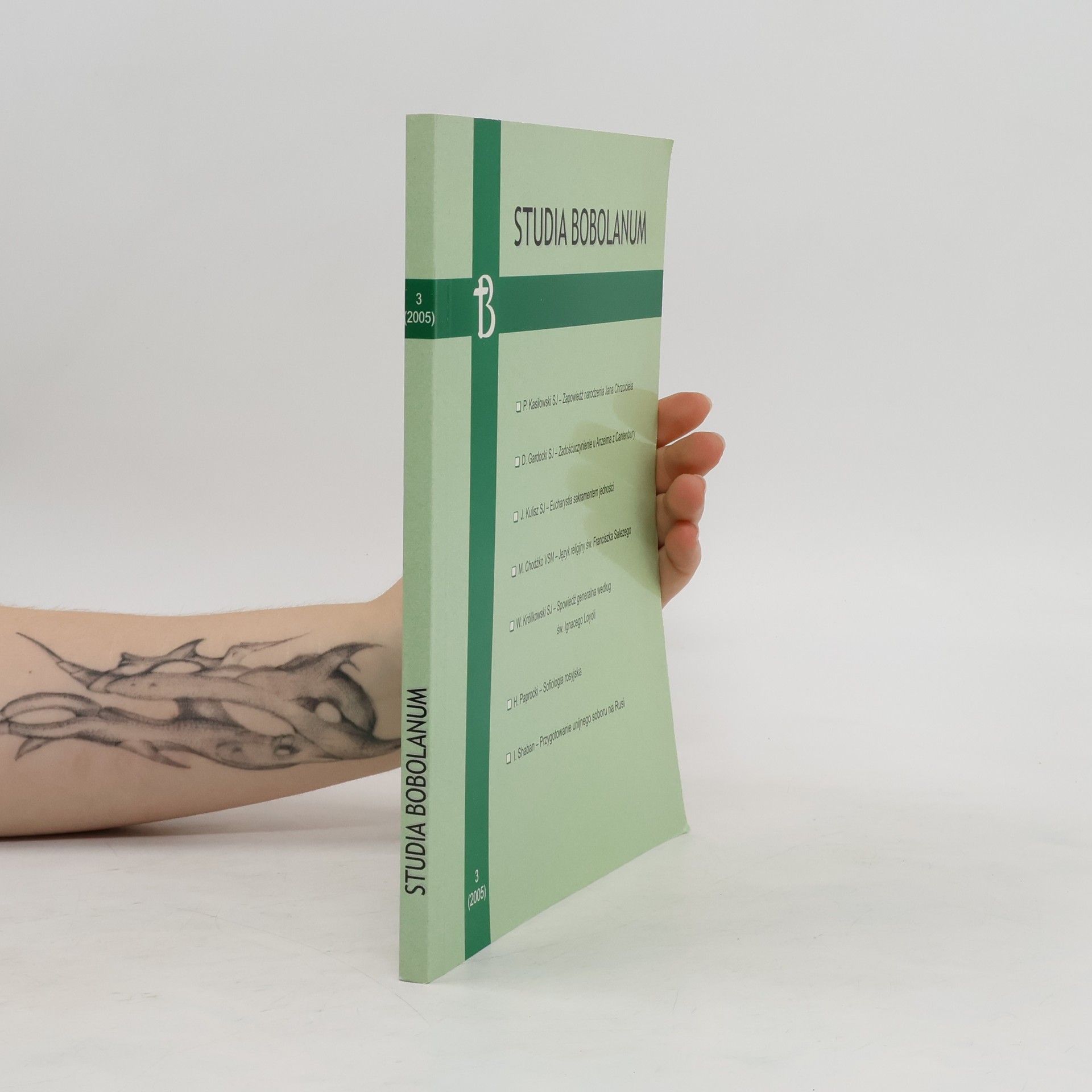 Auteurscollectief Studia bobolanum 3/2005