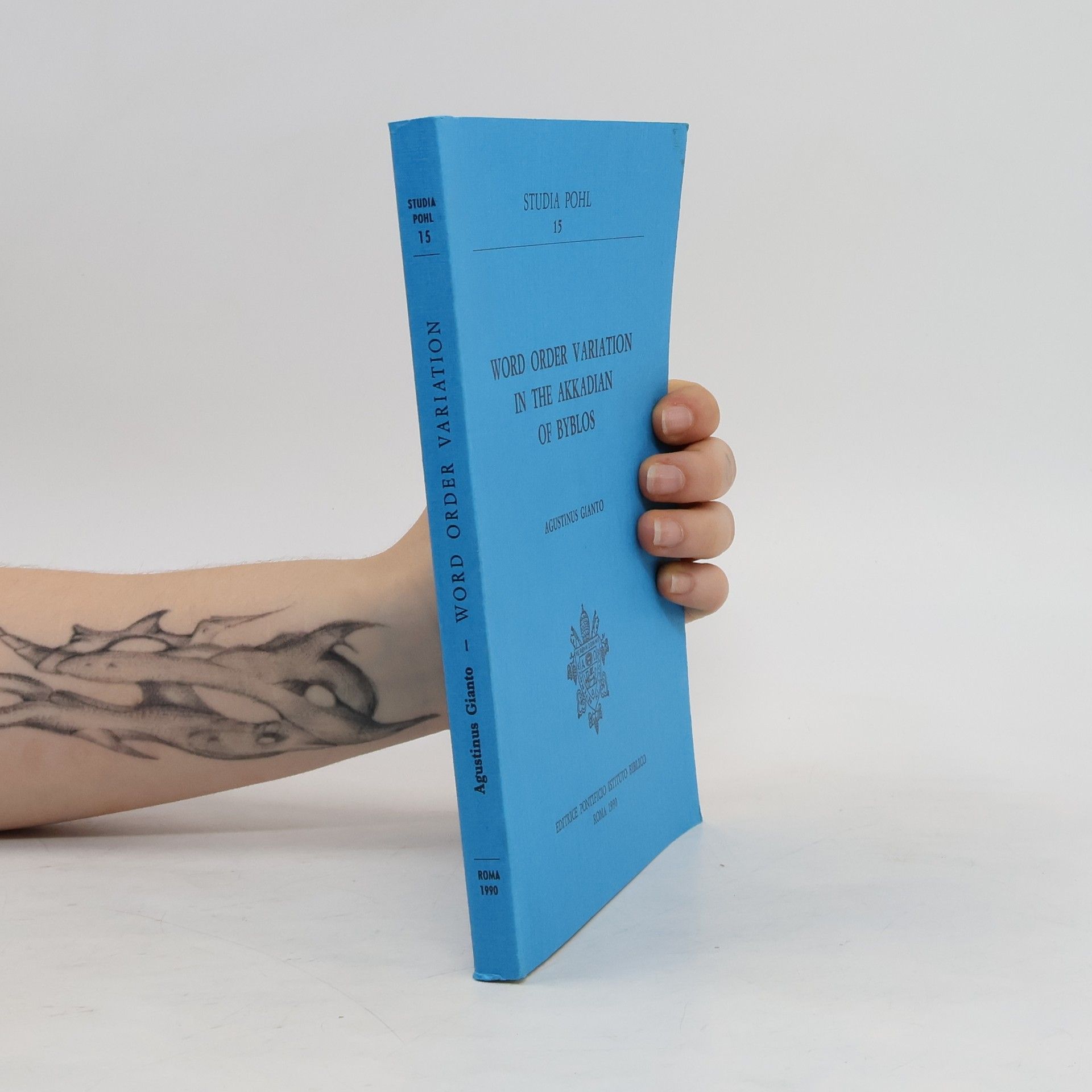 Agustinus Gianto Word Order Variation in the Akkadian of Byblos